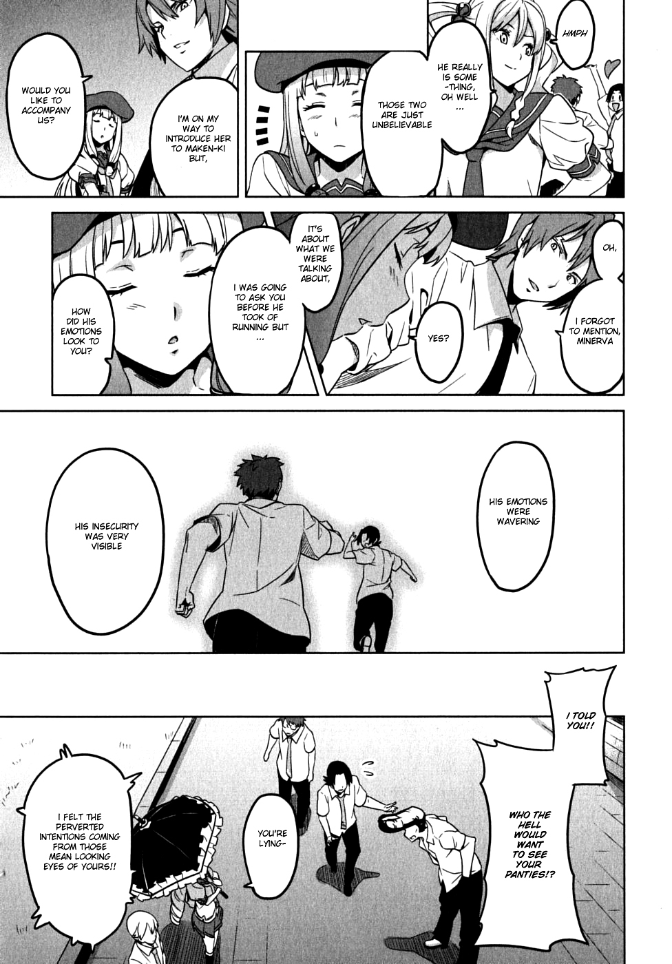 Maken-Ki! Chapter 11 page 27 - Chapter 11: Boys Are Preplexed By...