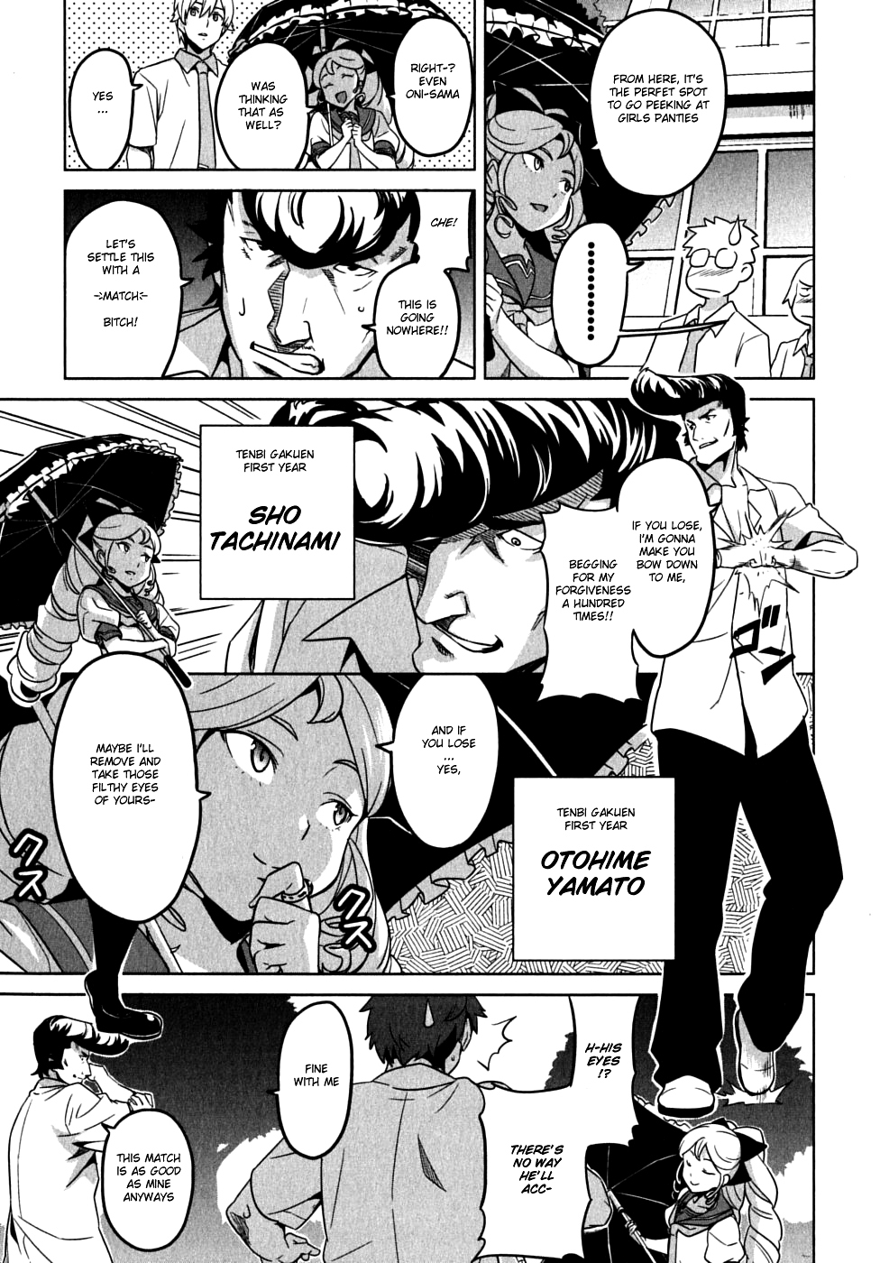 Maken-Ki! Chapter 11 page 28 - Chapter 11: Boys Are Preplexed By...