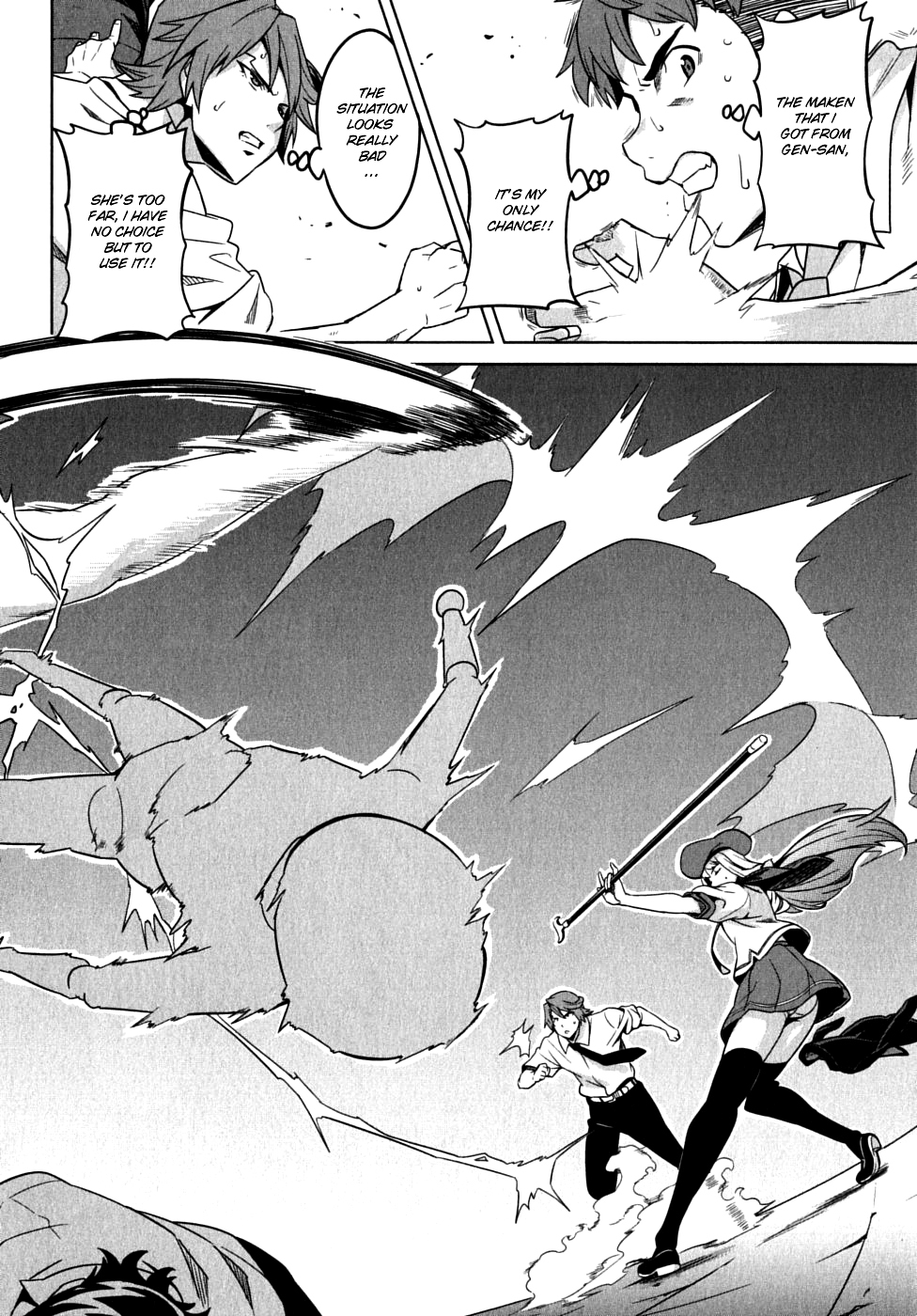Maken-Ki! Chapter 11 page 35 - Chapter 11: Boys Are Preplexed By...