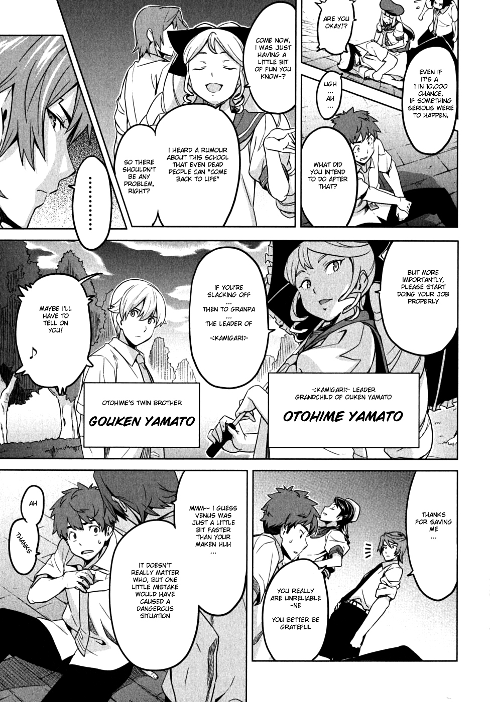 Maken-Ki! Chapter 11 page 38 - Chapter 11: Boys Are Preplexed By...
