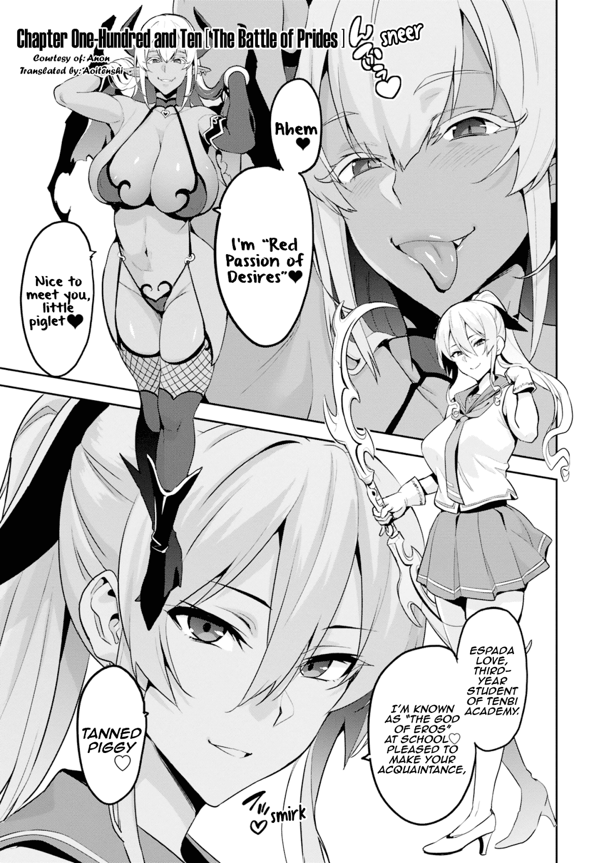 Maken-Ki! Chapter 110 page 1 - Chapter 110: The Battle of Prides