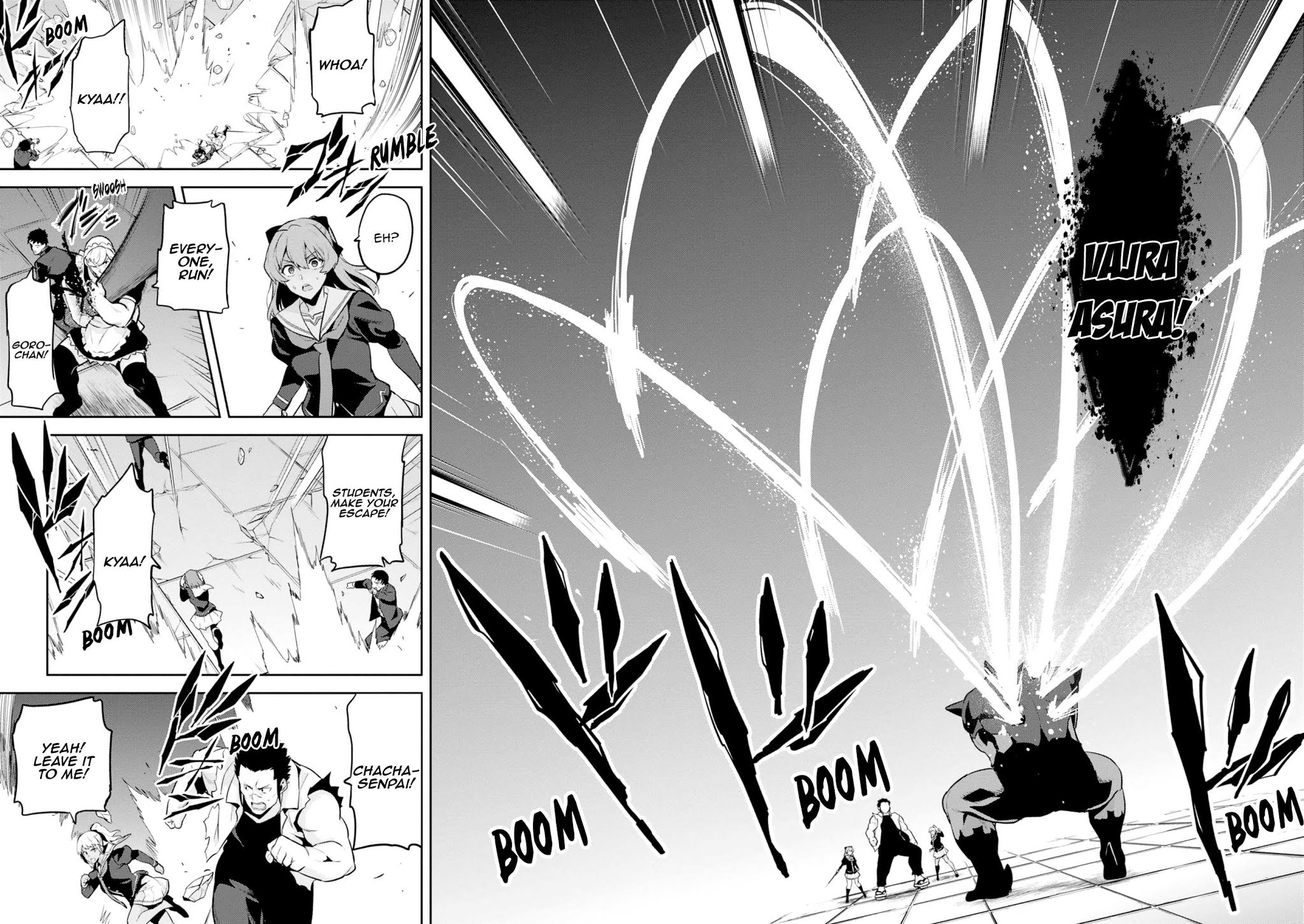 Maken-Ki! Chapter 114 page 15 - Chapter 114: Cowards Have No Place to Escape to