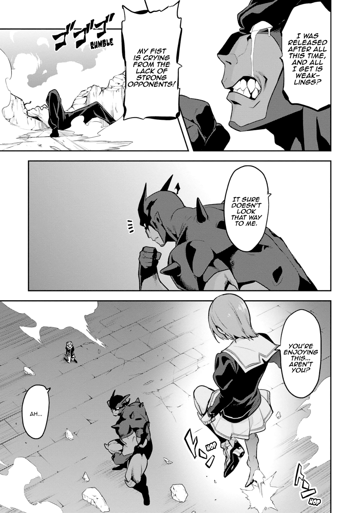 Maken-Ki! Chapter 114 page 21 - Chapter 114: Cowards Have No Place to Escape to