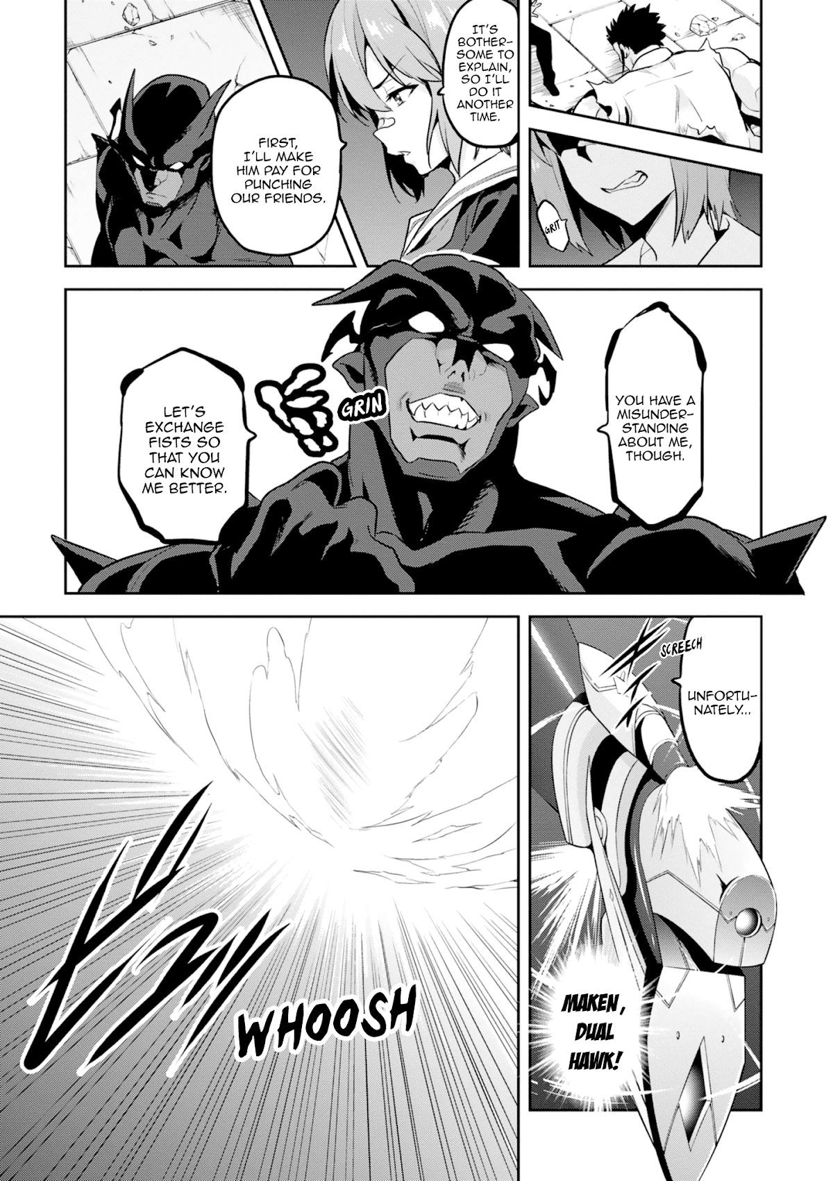 Maken-Ki! Chapter 114 page 23 - Chapter 114: Cowards Have No Place to Escape to