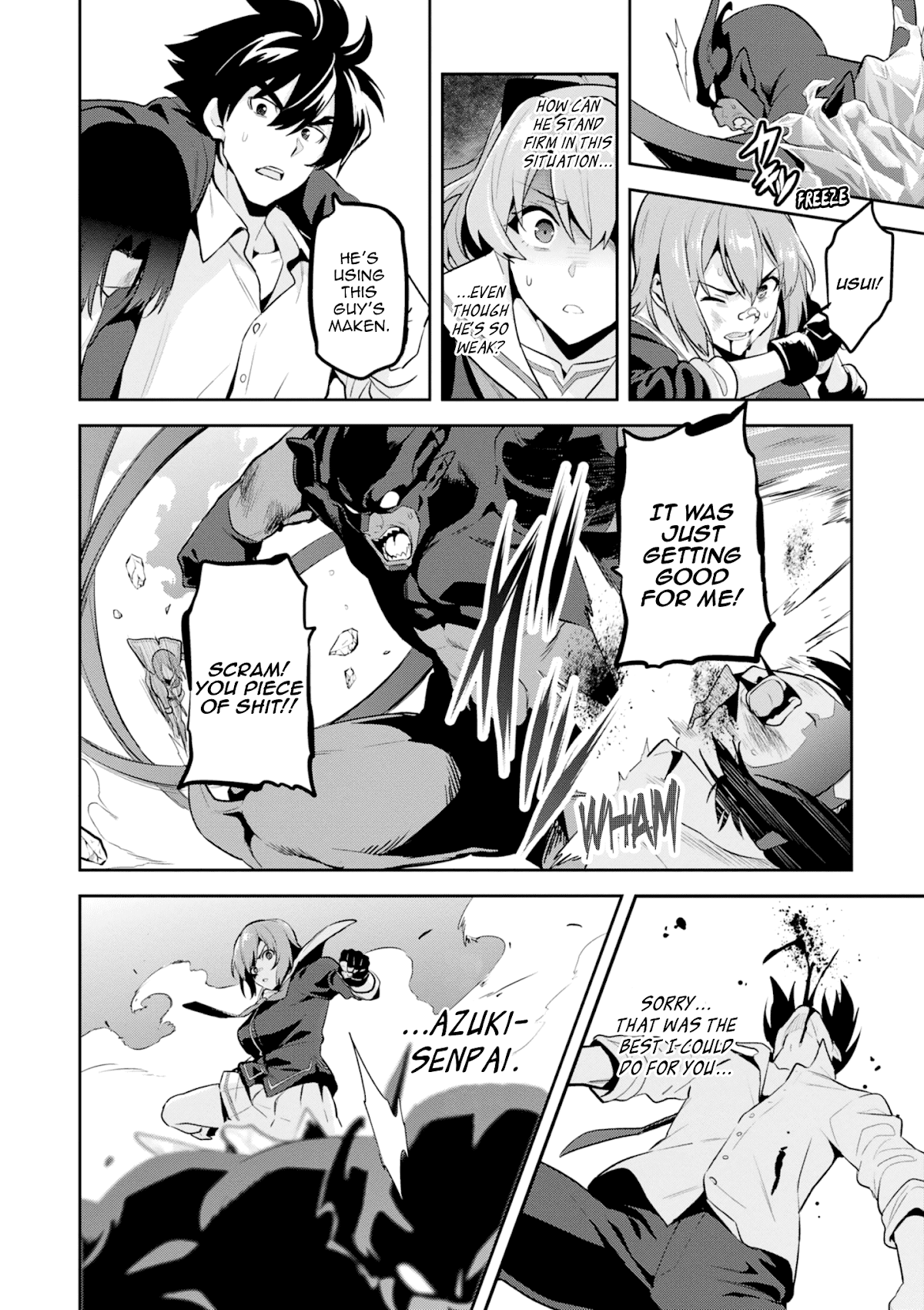 Maken-Ki! Chapter 114 page 32 - Chapter 114: Cowards Have No Place to Escape to