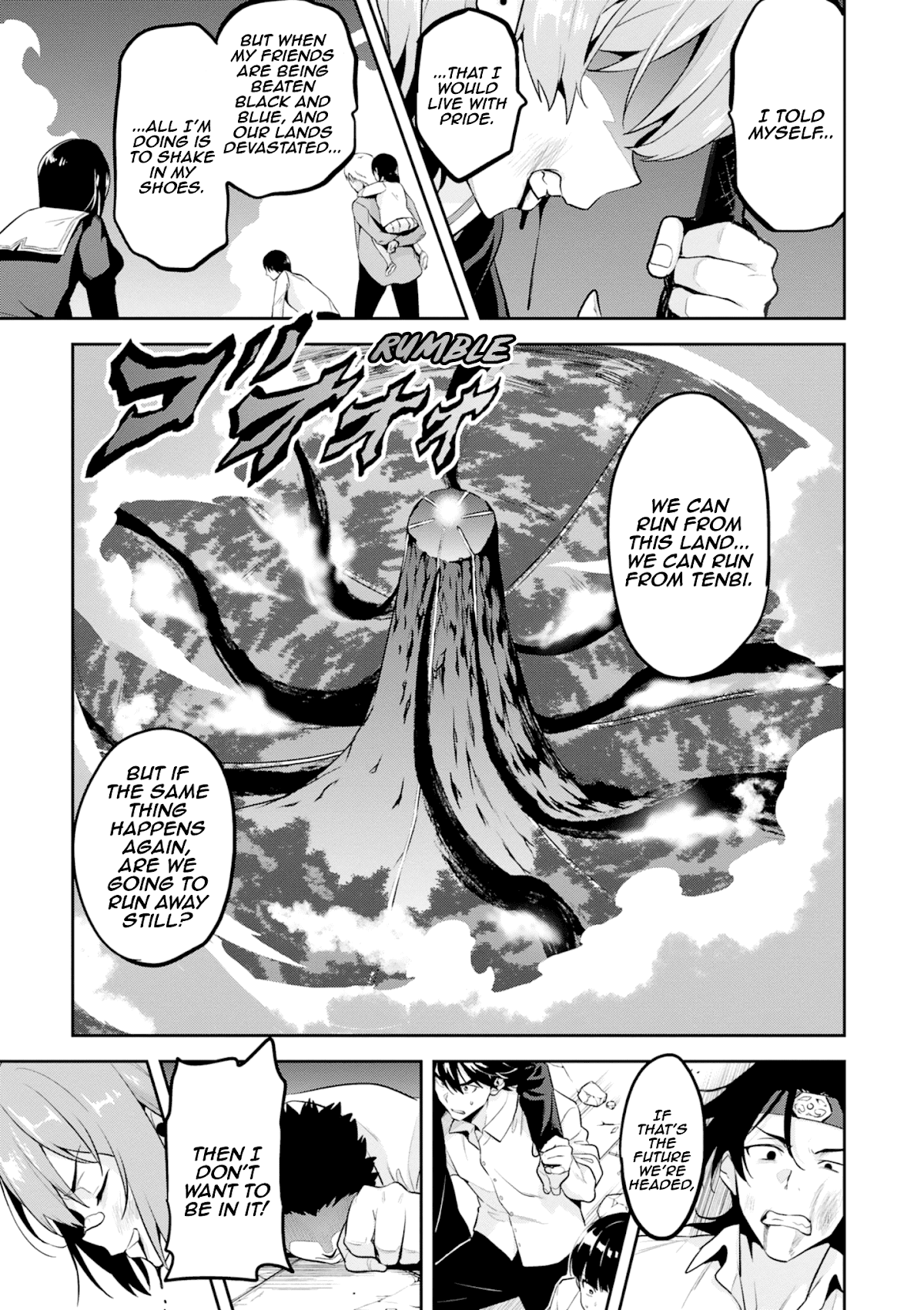 Maken-Ki! Chapter 114 page 35 - Chapter 114: Cowards Have No Place to Escape to