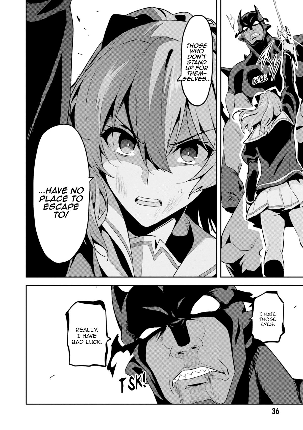 Maken-Ki! Chapter 114 page 36 - Chapter 114: Cowards Have No Place to Escape to