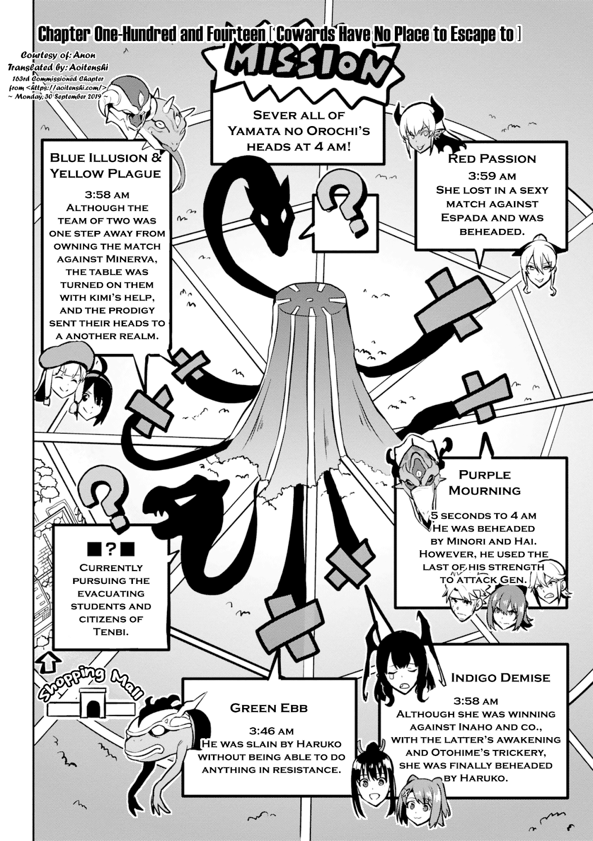 Maken-Ki! Chapter 114 page 8 - Chapter 114: Cowards Have No Place to Escape to