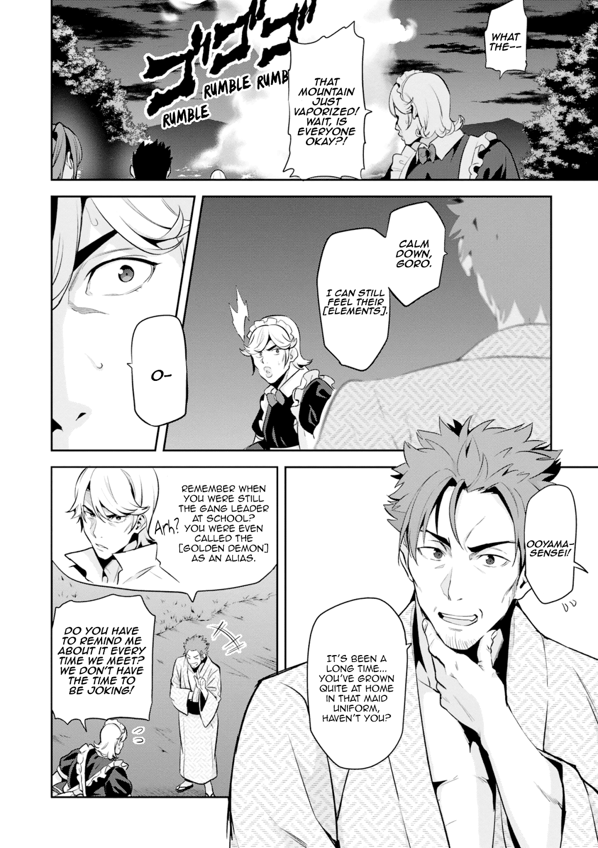 Maken-Ki! Chapter 115 page 13 - Chapter 115: Snake-Eating Rats
