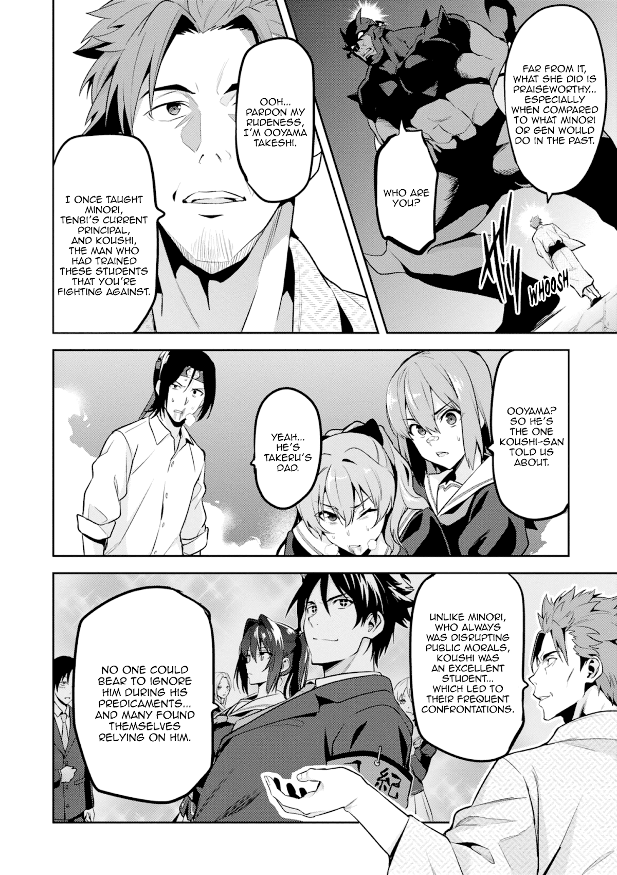Maken-Ki! Chapter 115 page 17 - Chapter 115: Snake-Eating Rats