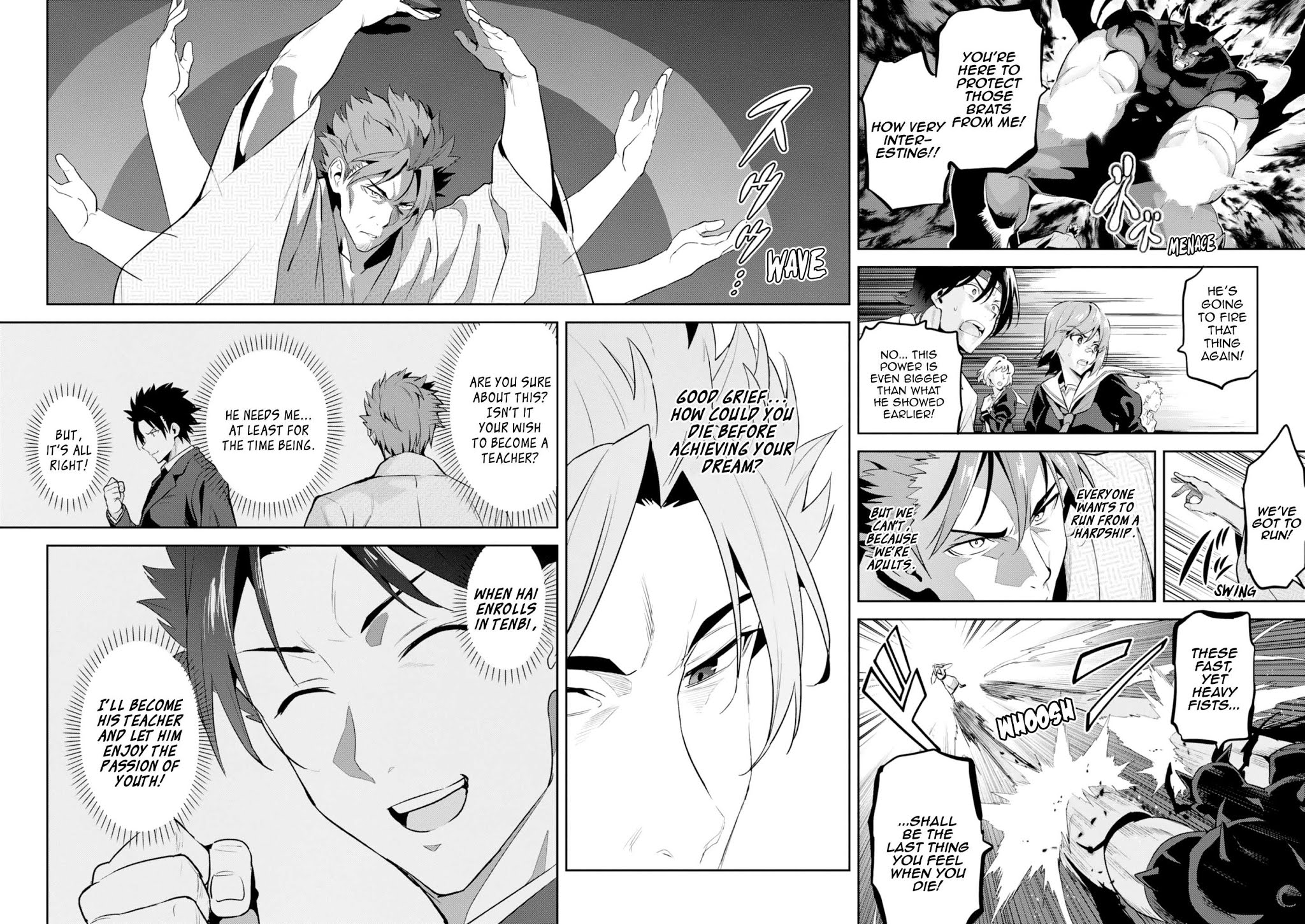 Maken-Ki! Chapter 115 page 19 - Chapter 115: Snake-Eating Rats