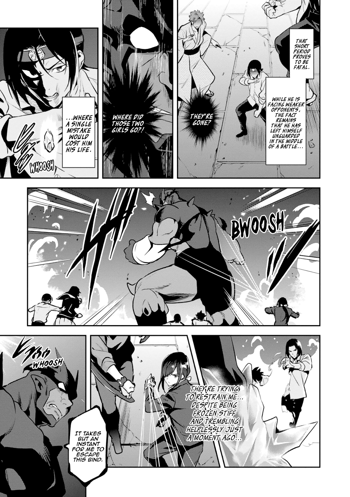 Maken-Ki! Chapter 115 page 23 - Chapter 115: Snake-Eating Rats