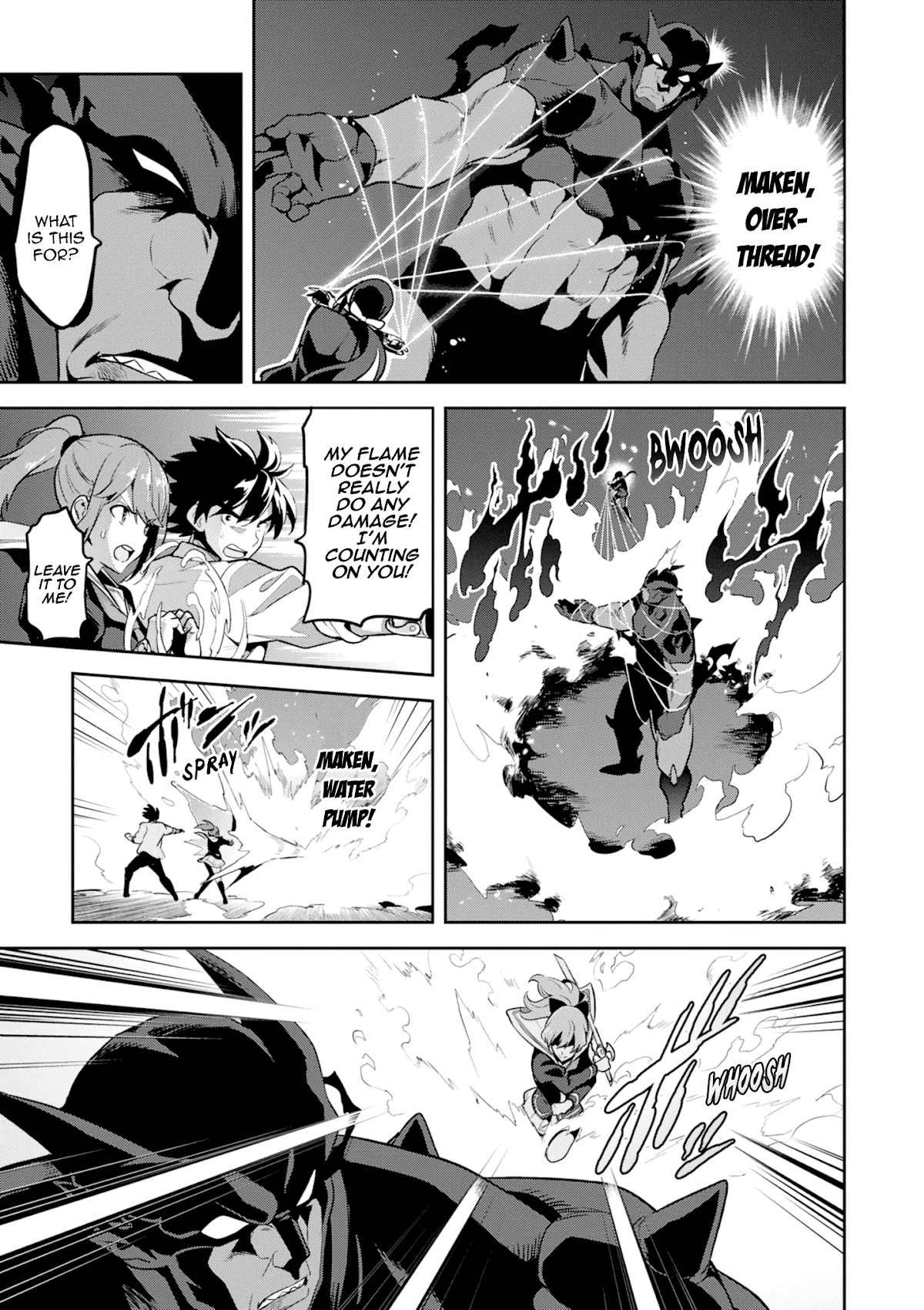 Maken-Ki! Chapter 115 page 3 - Chapter 115: Snake-Eating Rats