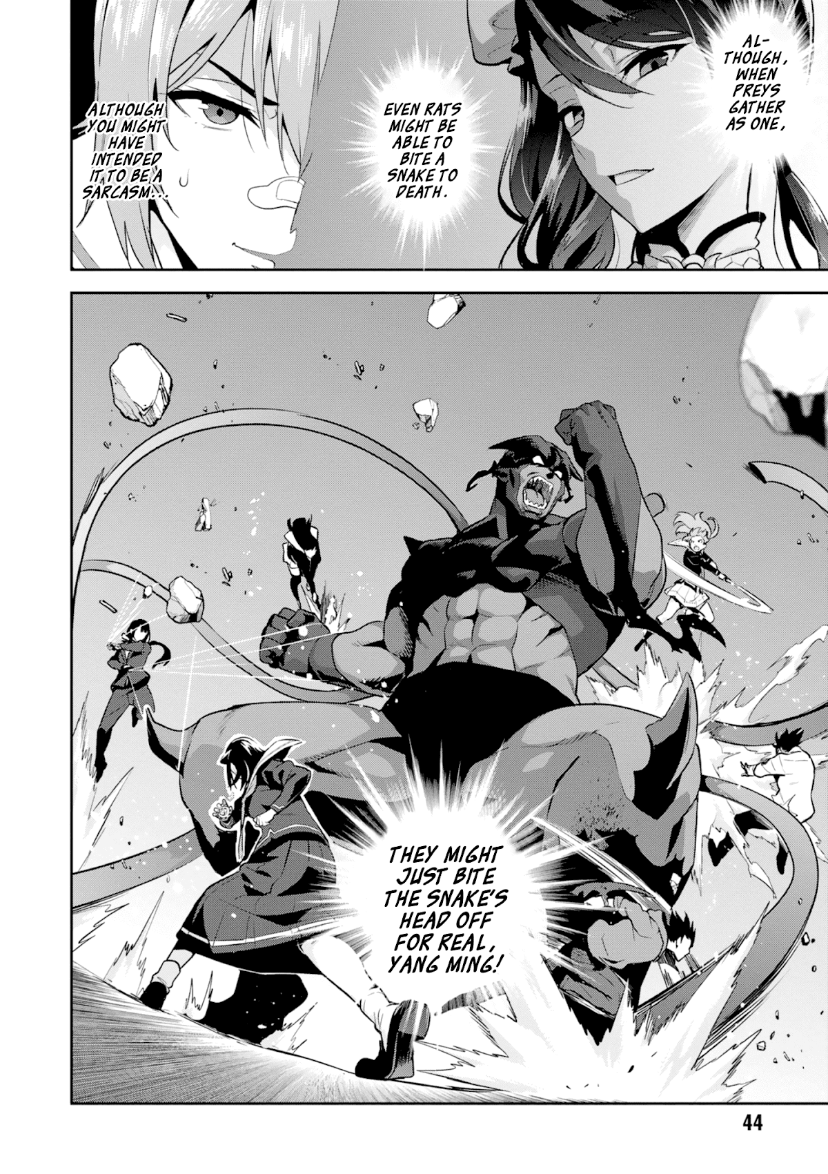 Maken-Ki! Chapter 115 page 6 - Chapter 115: Snake-Eating Rats