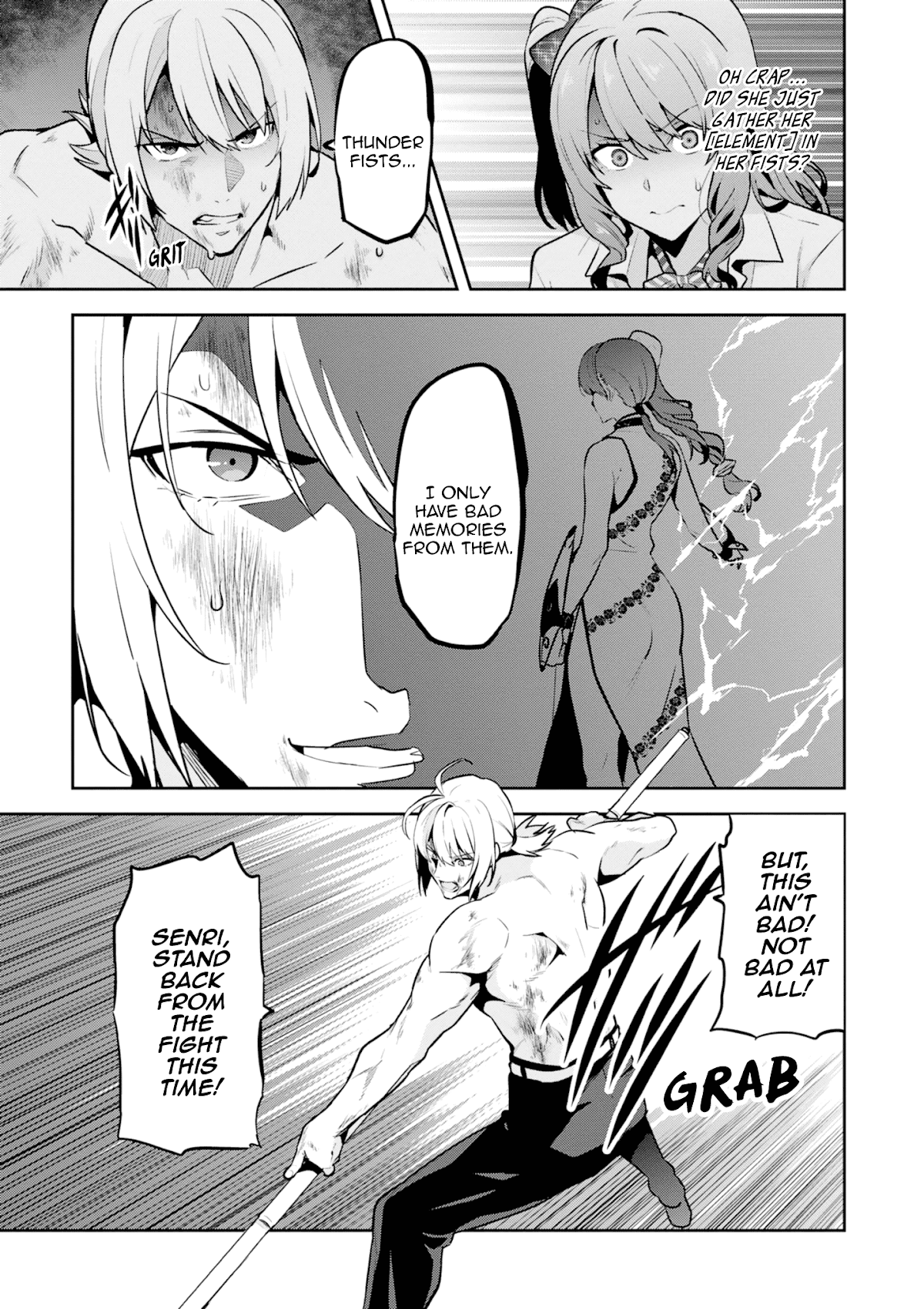Maken-Ki! Chapter 117 page 7 - Chapter 117: The Future Which the Evil God Desires