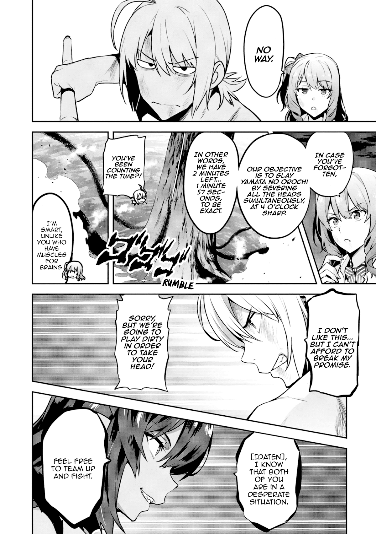 Maken-Ki! Chapter 117 page 8 - Chapter 117: The Future Which the Evil God Desires