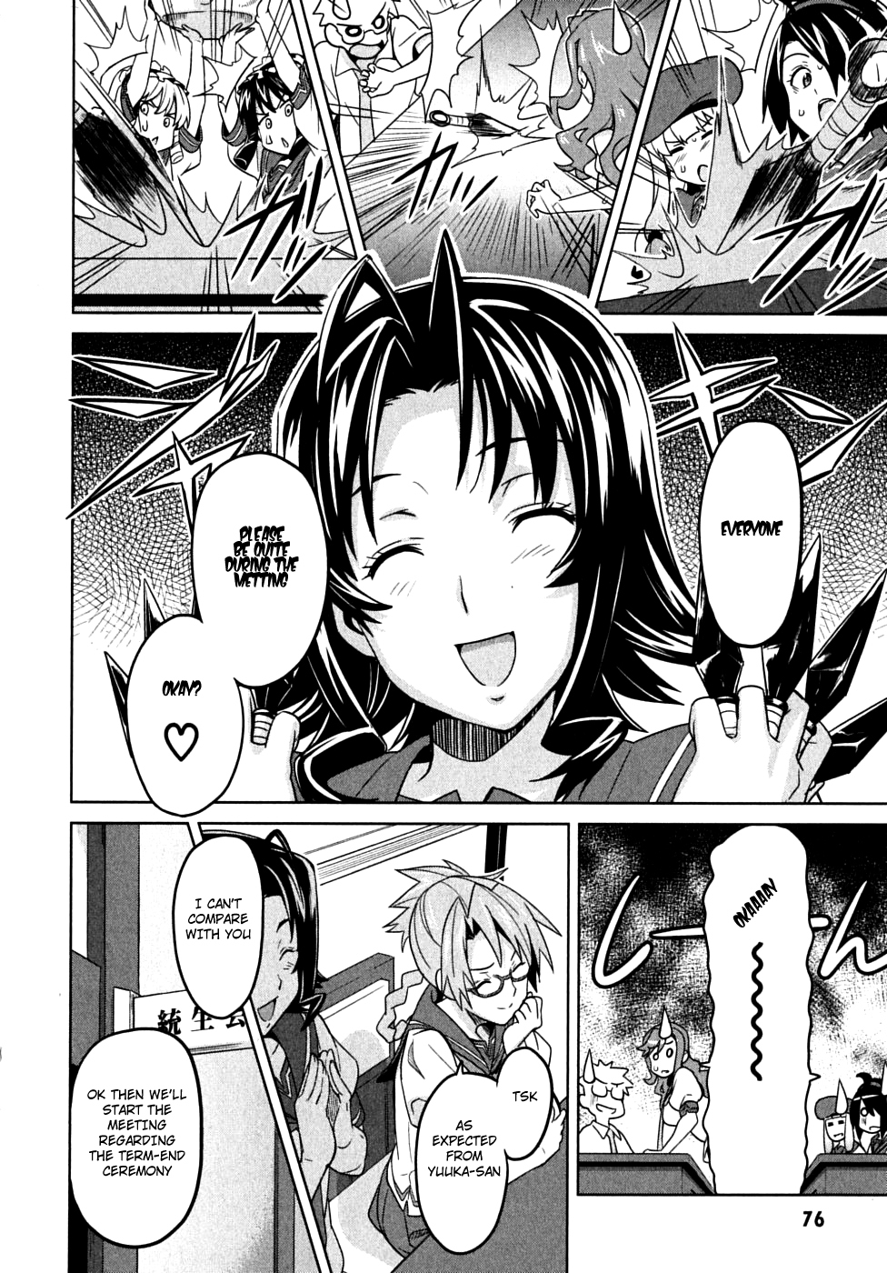 Maken-Ki! Chapter 12 page 36 - Chapter 12: Your Unchanging Wish