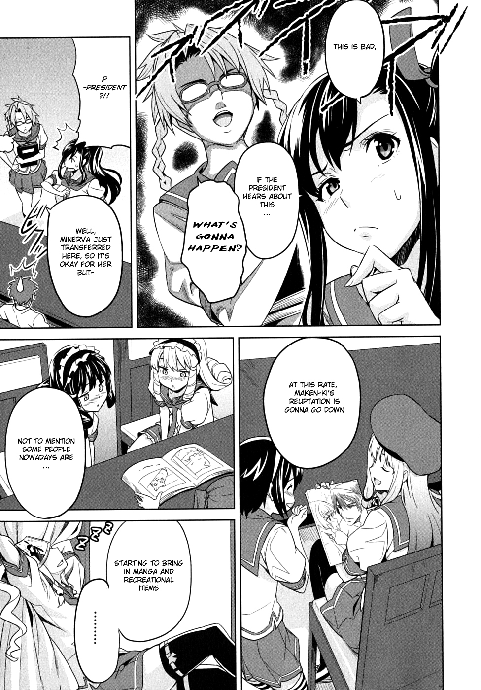 Maken-Ki! Chapter 12 page 5 - Chapter 12: Your Unchanging Wish