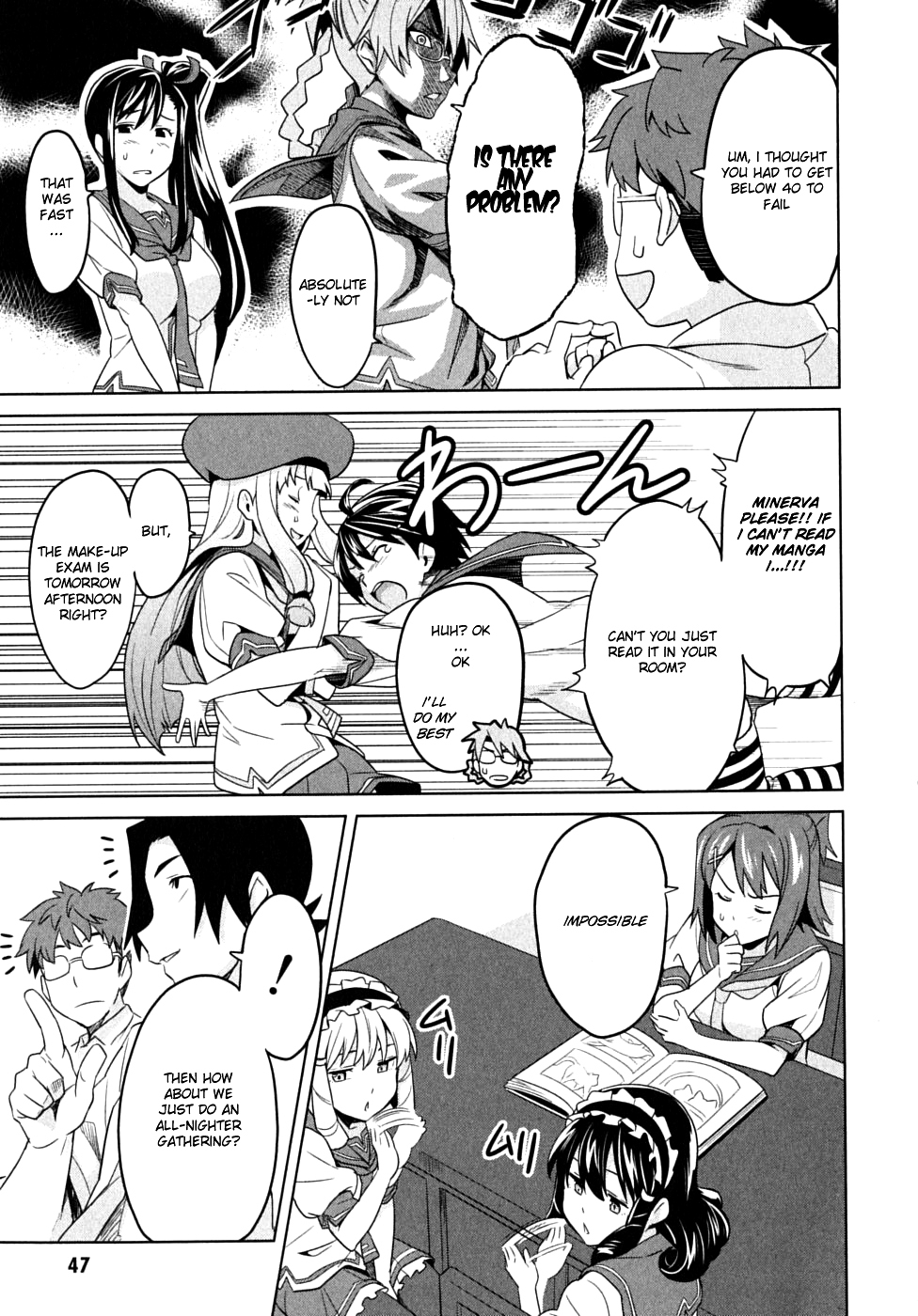 Maken-Ki! Chapter 12 page 7 - Chapter 12: Your Unchanging Wish