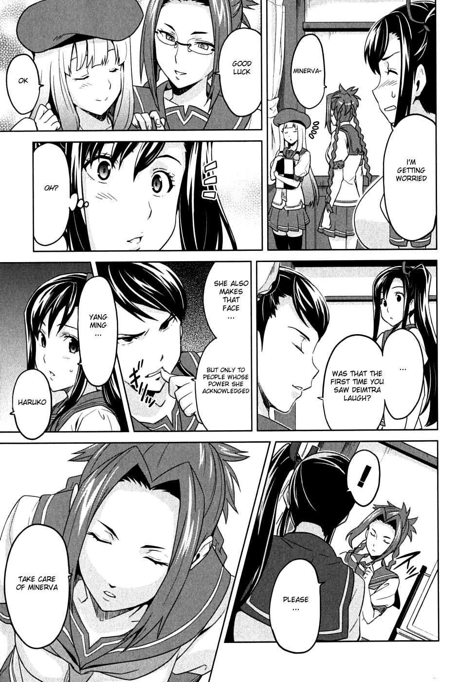 Maken-Ki! Chapter 12 page 9 - Chapter 12: Your Unchanging Wish