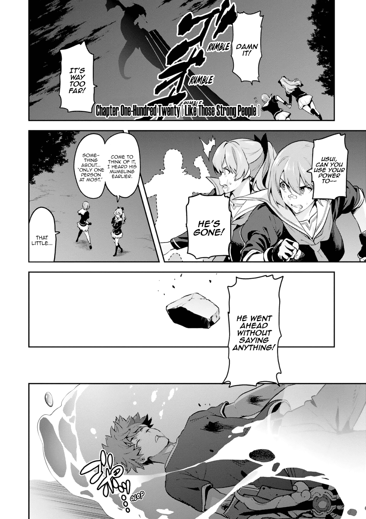 Maken-Ki! Chapter 120 page 1 - Chapter 120: Like Those Strong People