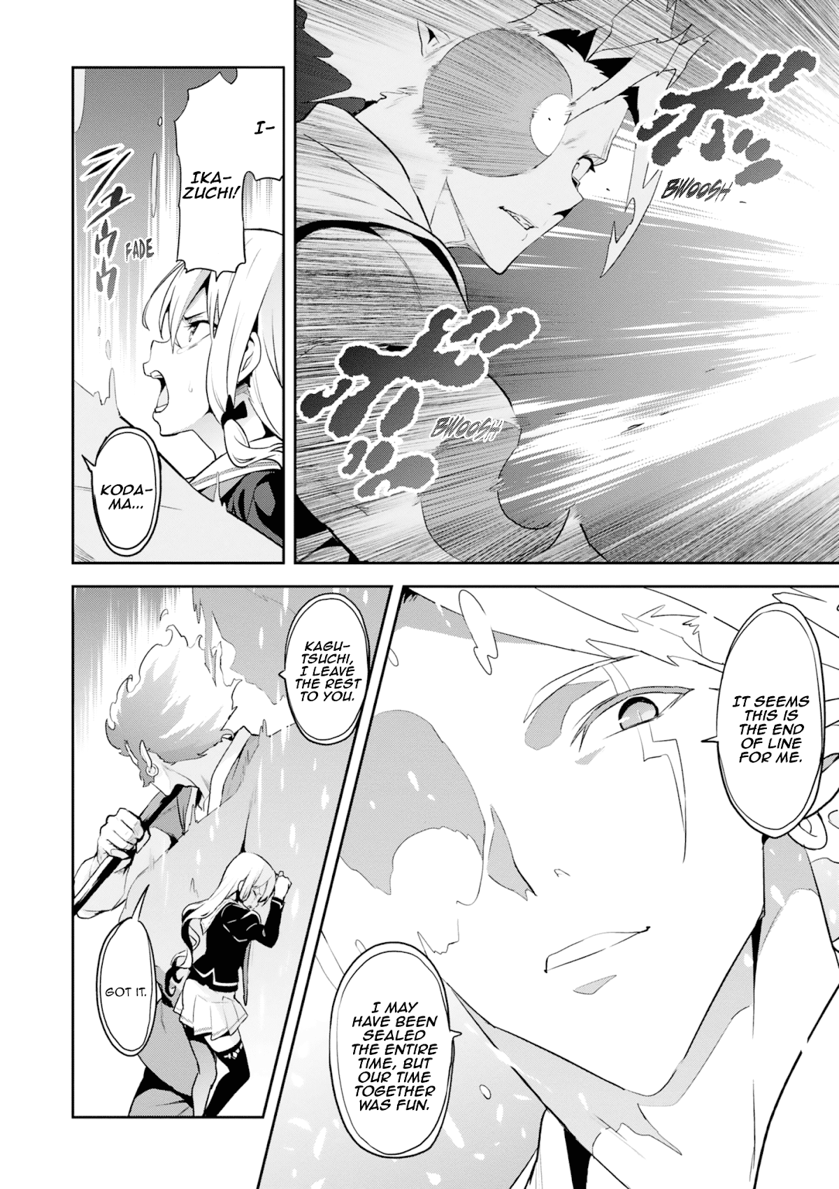 Maken-Ki! Chapter 120 page 10 - Chapter 120: Like Those Strong People