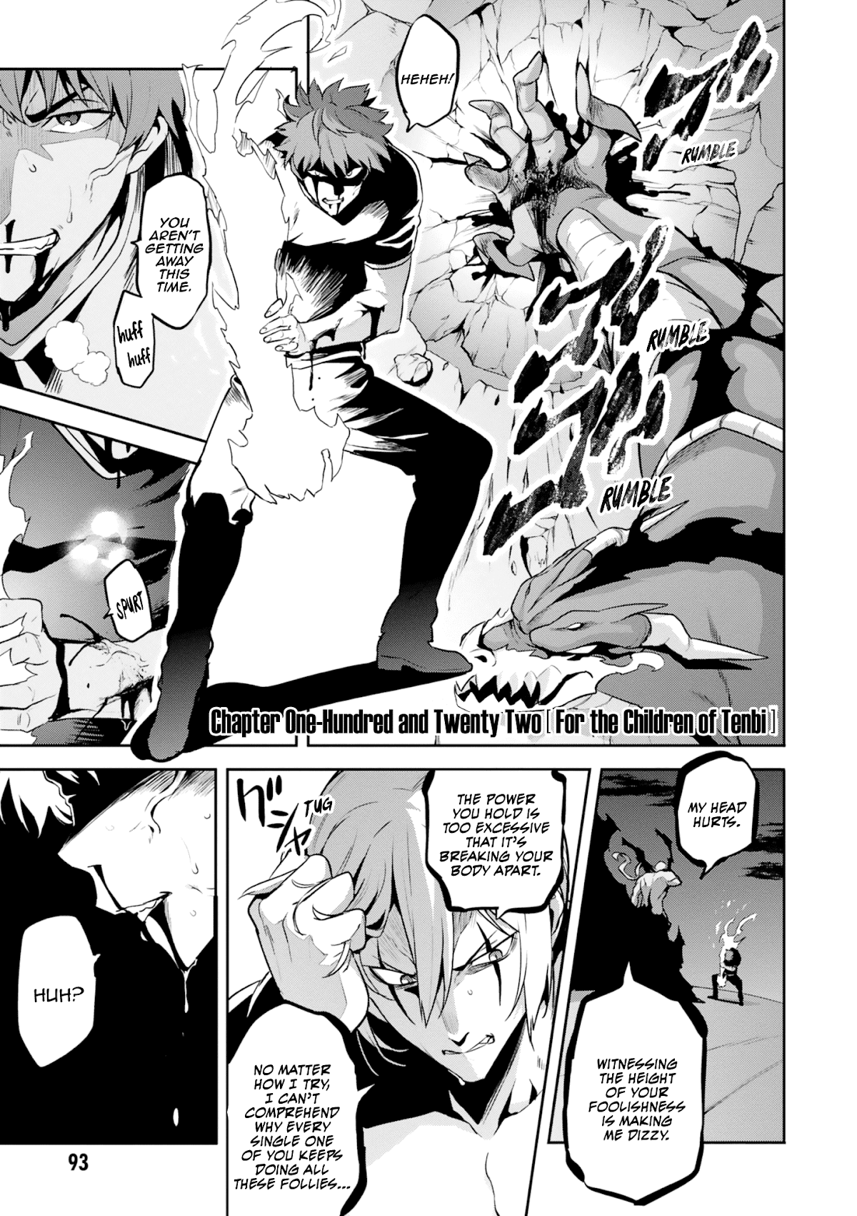 Maken-Ki! Chapter 122 page 1 - Chapter 122: For the Children of Tenbi
