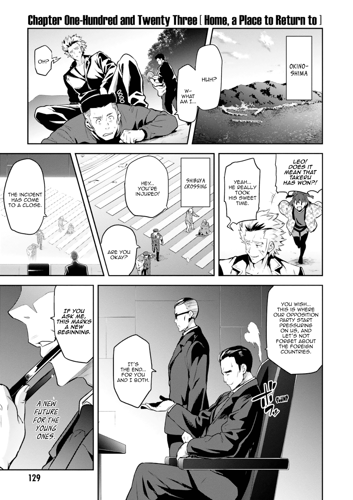 Maken-Ki! Chapter 123 page 1 - Chapter 123: Home, a Place to Return to