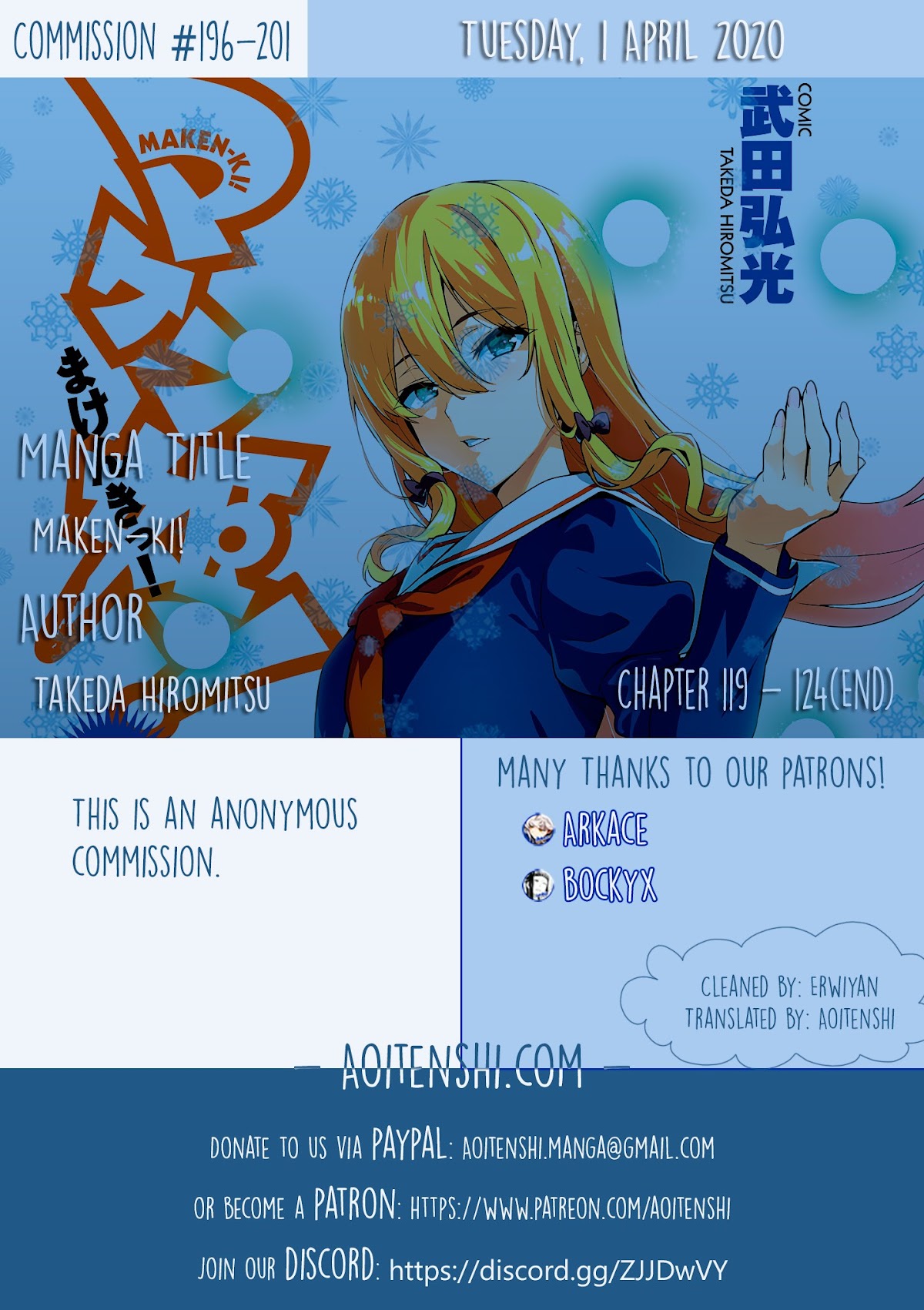 Maken-Ki! Chapter 124 page 27 - Chapter 124: And the Spring Comes [END]