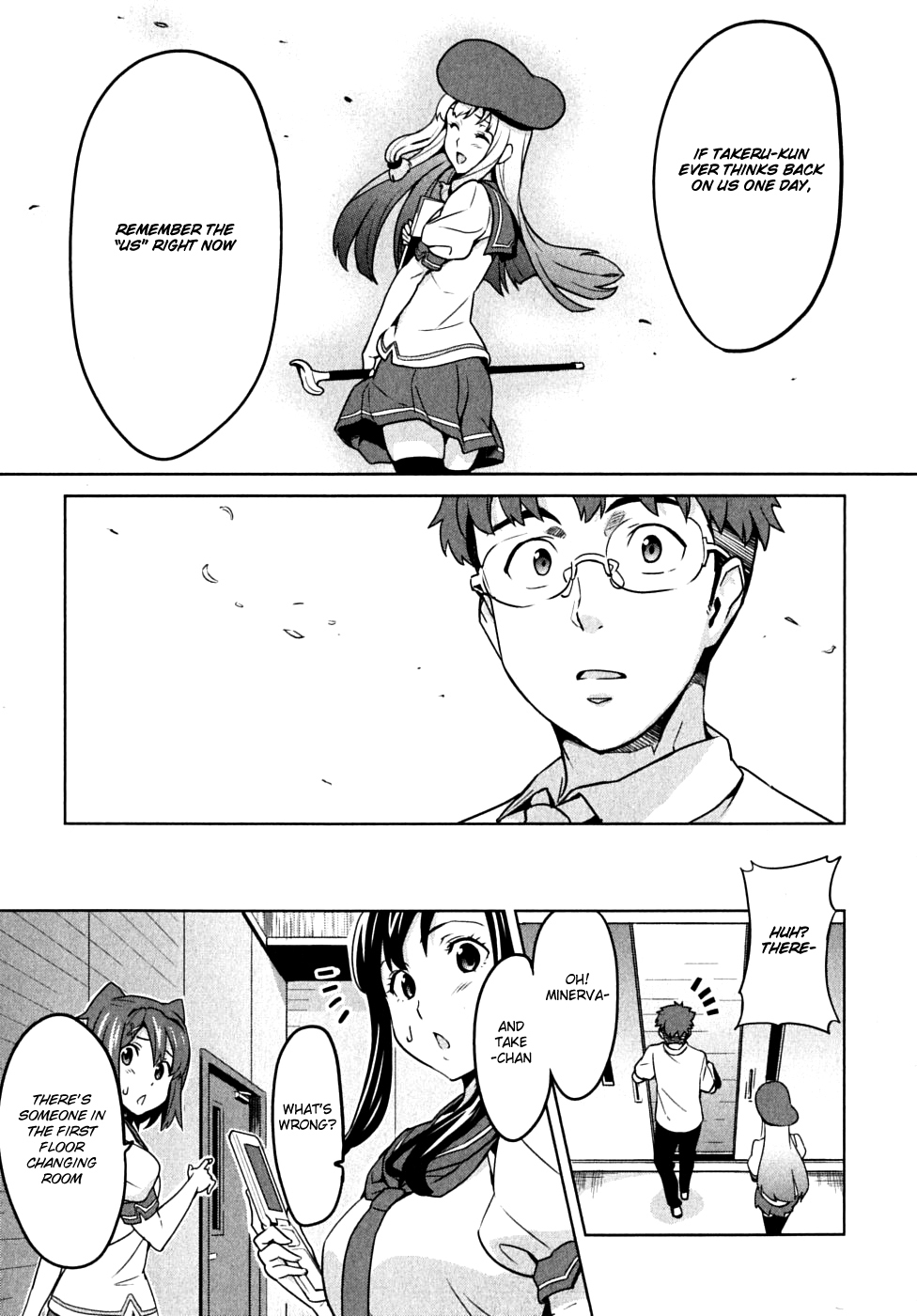 Maken-Ki! Chapter 13 page 27 - Chapter 13: The Day When the Sky Breaks-, Morning