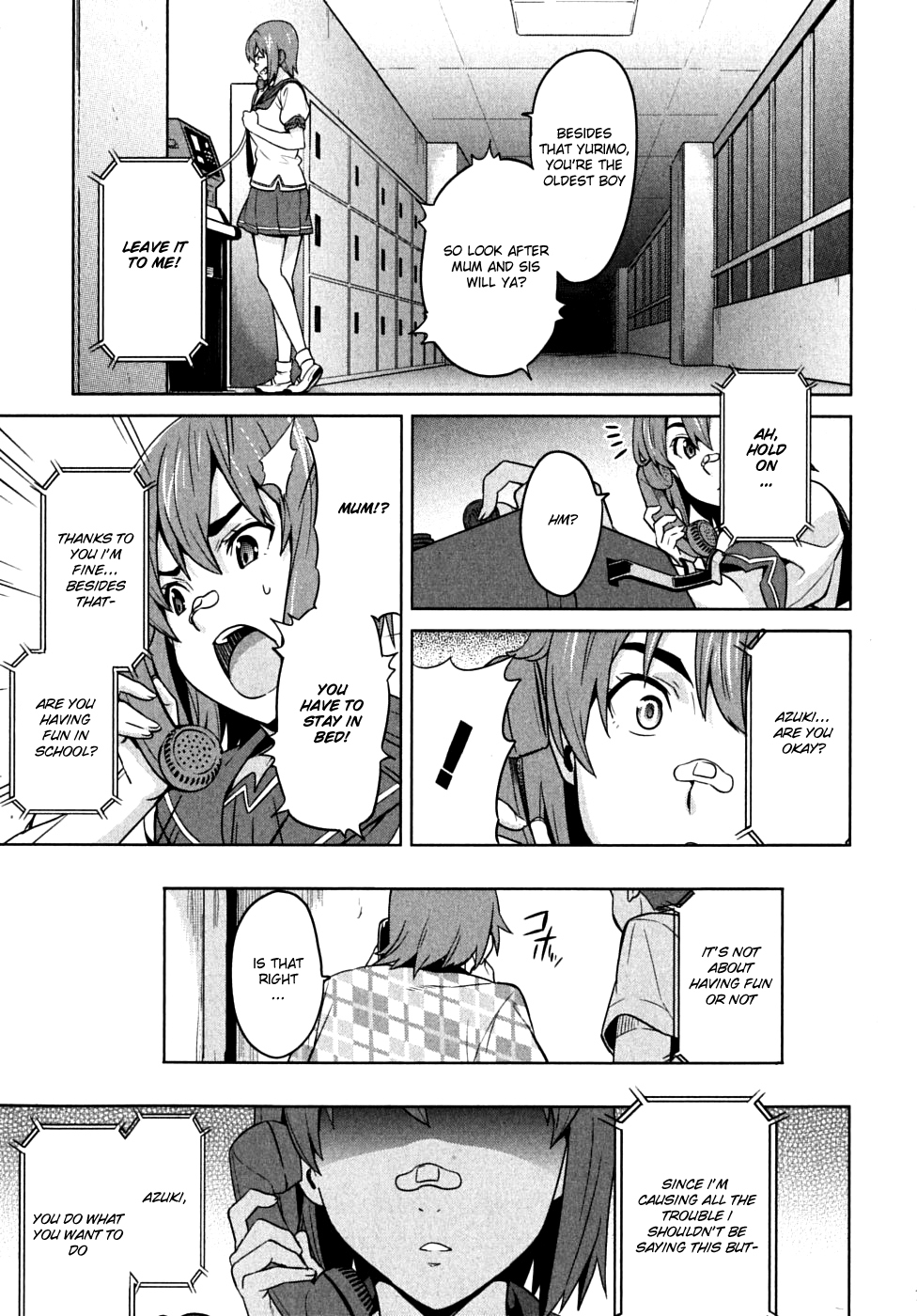 Maken-Ki! Chapter 14 page 15 - Chapter 14: The Day When the Sky Breaks-, Afternoon