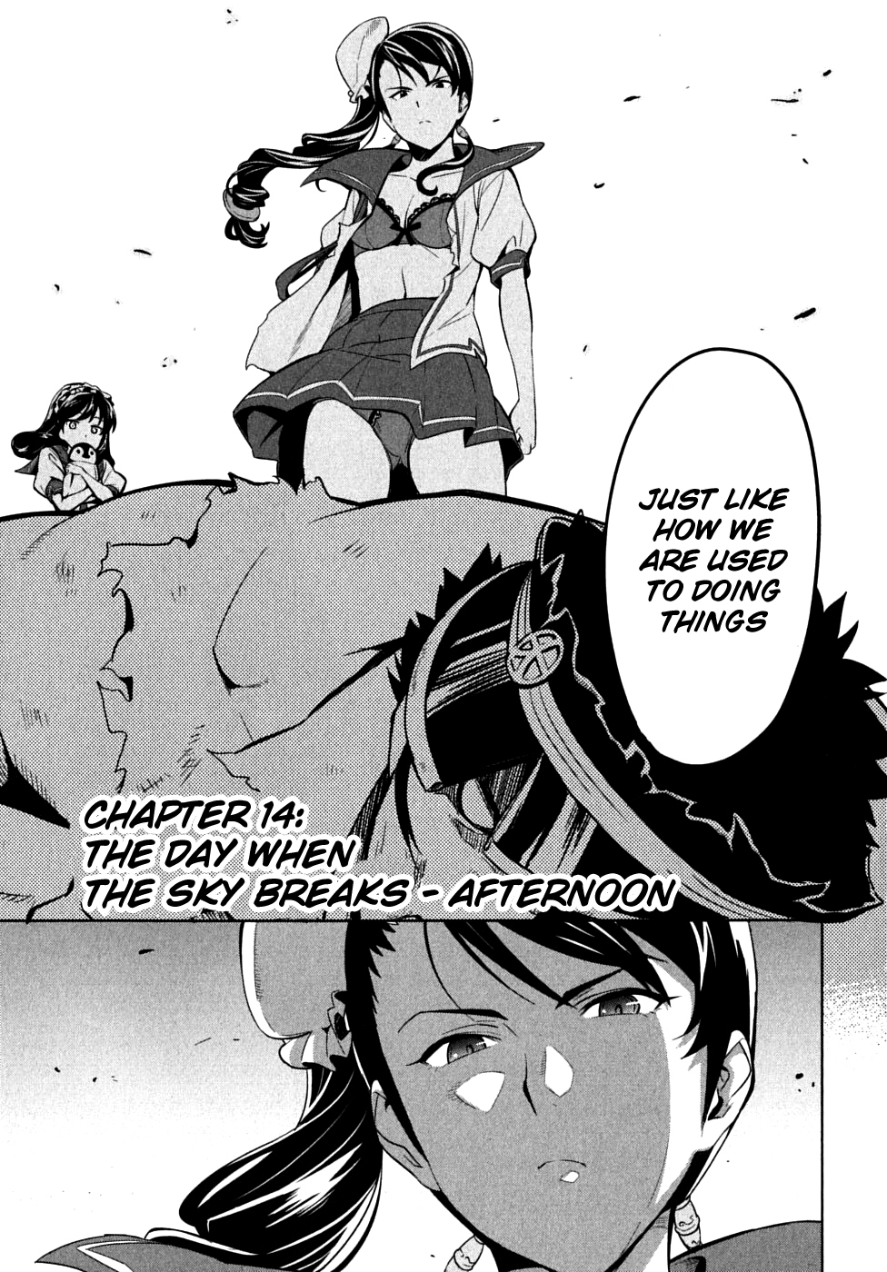 Maken-Ki! Chapter 14 page 3 - Chapter 14: The Day When the Sky Breaks-, Afternoon