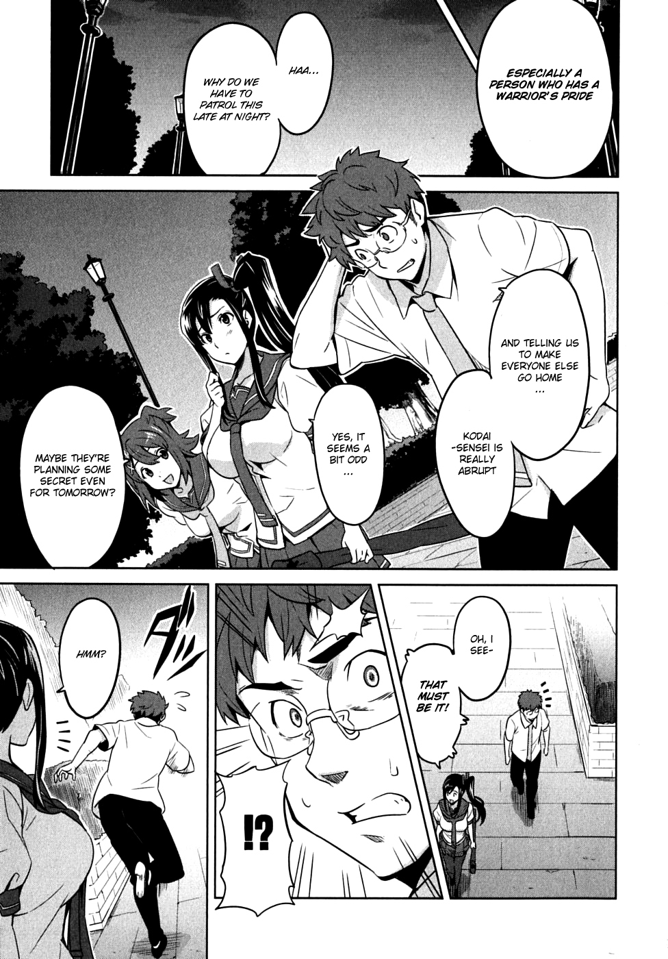 Maken-Ki! Chapter 14 page 9 - Chapter 14: The Day When the Sky Breaks-, Afternoon