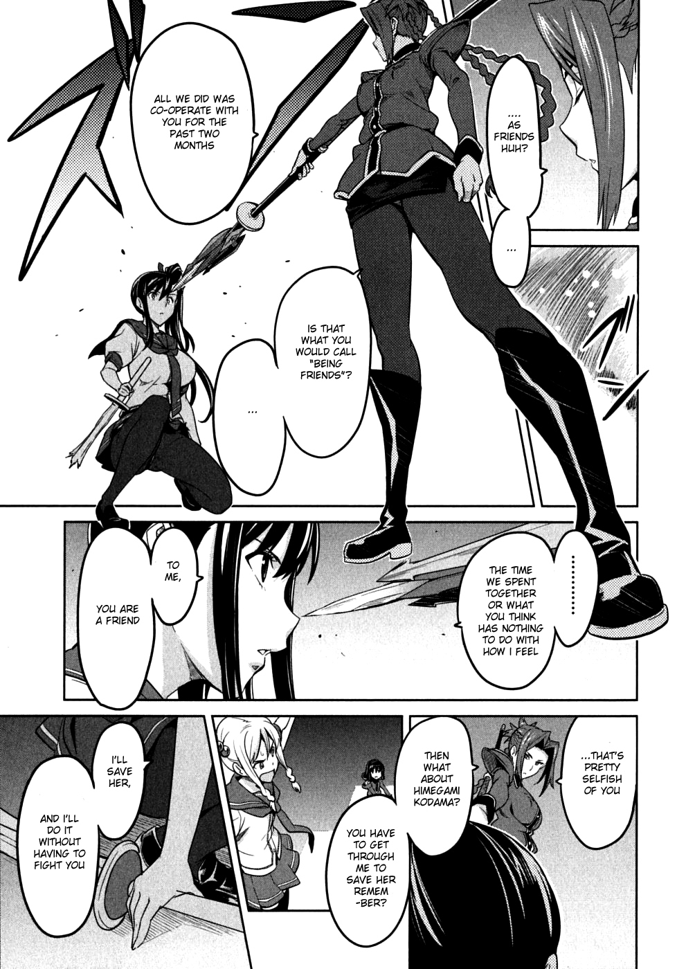 Maken-Ki! Chapter 19 page 23 - Chapter 19: The Two Who Are Alike
