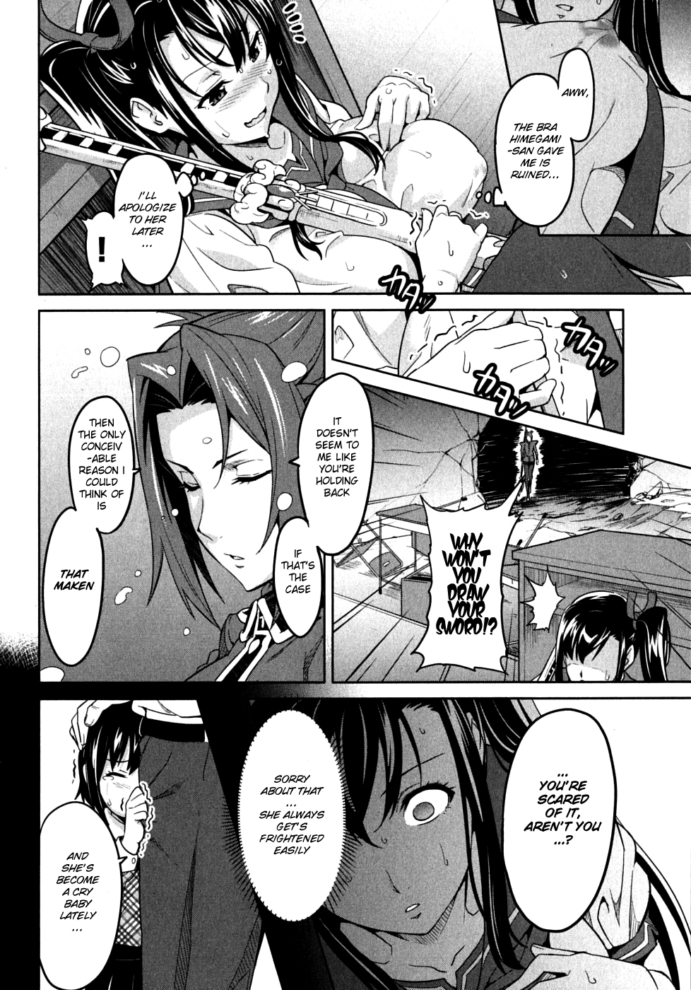 Maken-Ki! Chapter 20 page 10 - Chapter 20: The Swing that Splits the Heavens
