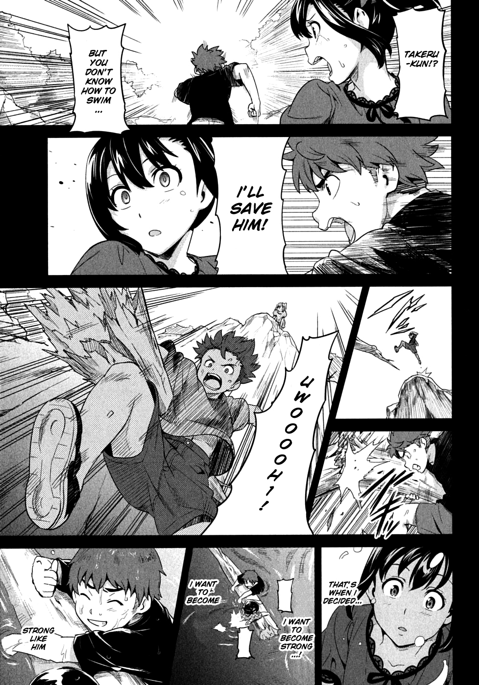Maken-Ki! Chapter 20 page 13 - Chapter 20: The Swing that Splits the Heavens