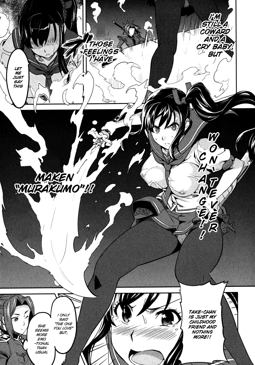 Maken-Ki! Chapter 20 page 15 - Chapter 20: The Swing that Splits the Heavens