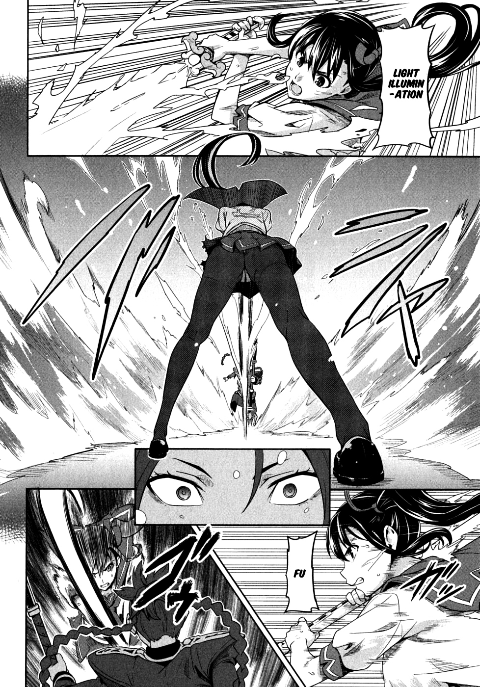 Maken-Ki! Chapter 20 page 18 - Chapter 20: The Swing that Splits the Heavens