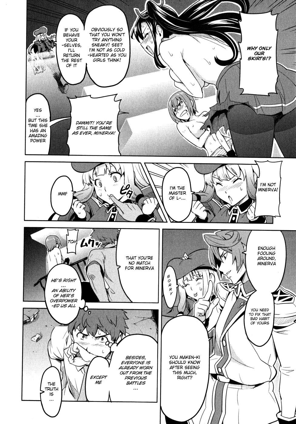 Maken-Ki! Chapter 22 page 21 - Chapter 22: The Strong and the Weak