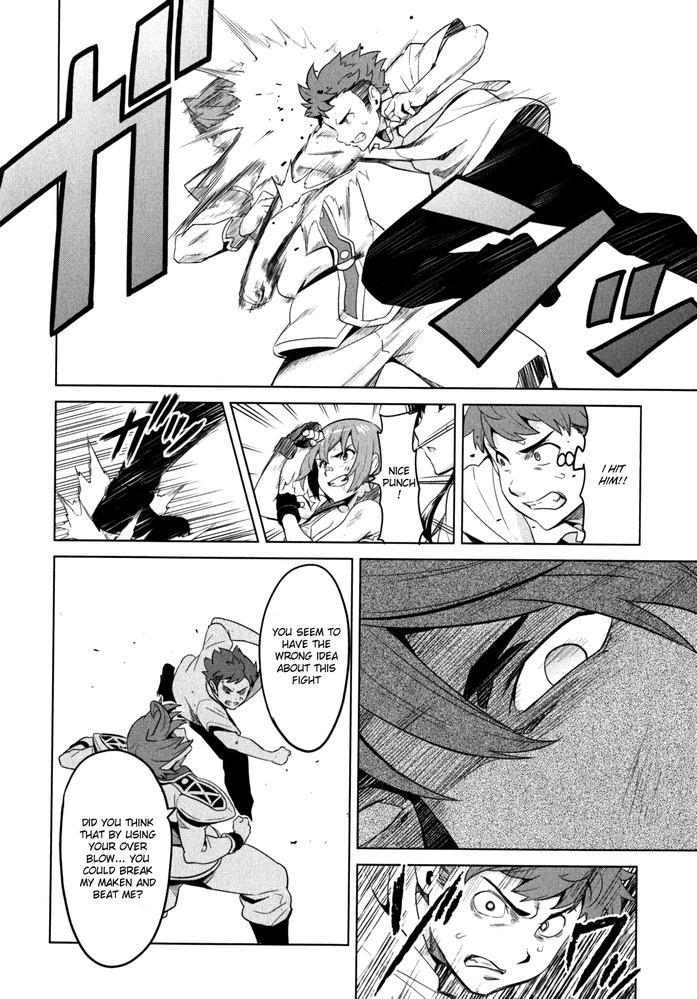 Maken-Ki! Chapter 22 page 27 - Chapter 22: The Strong and the Weak