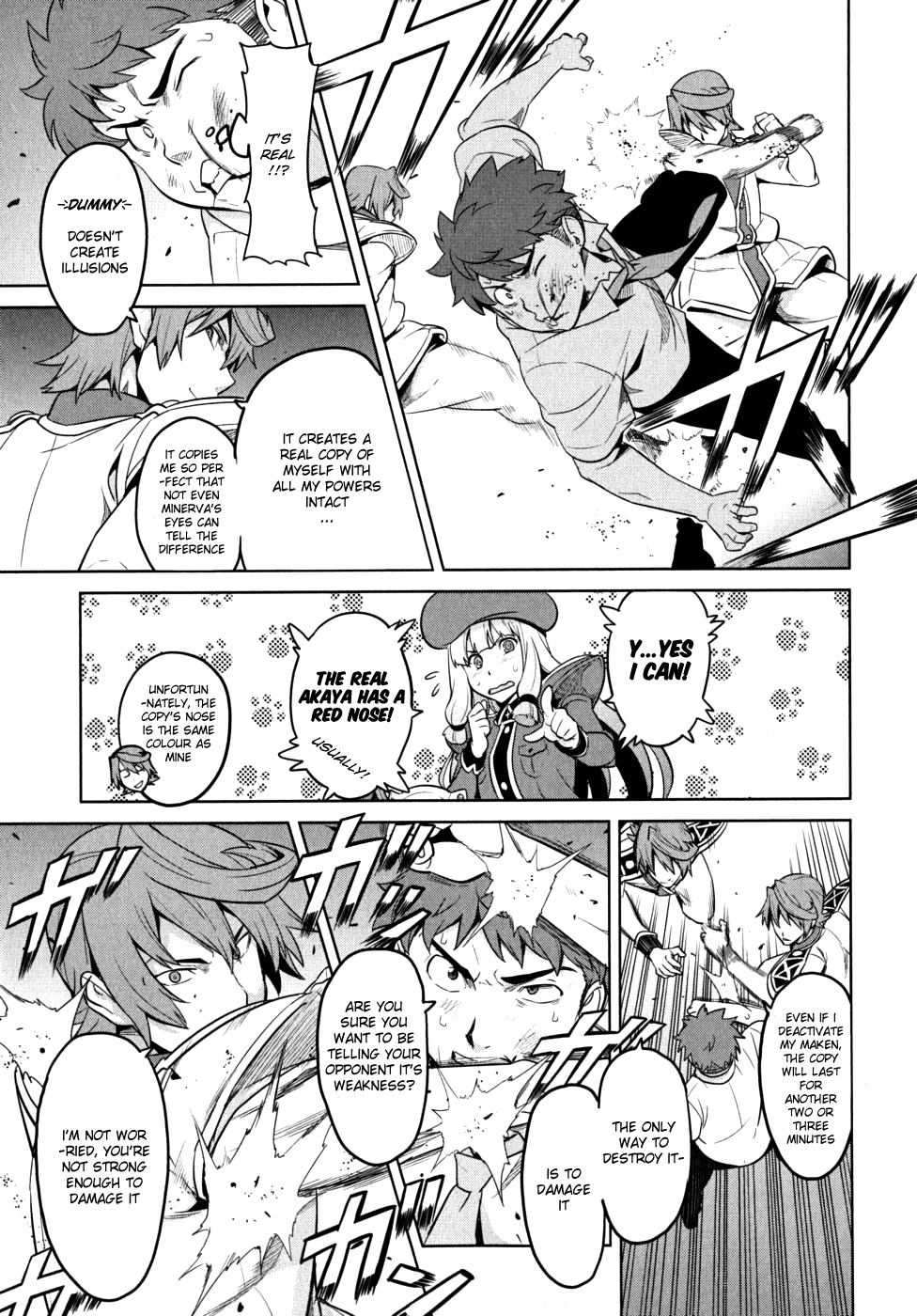 Maken-Ki! Chapter 23 page 11 - Chapter 23: Maken Yasakani