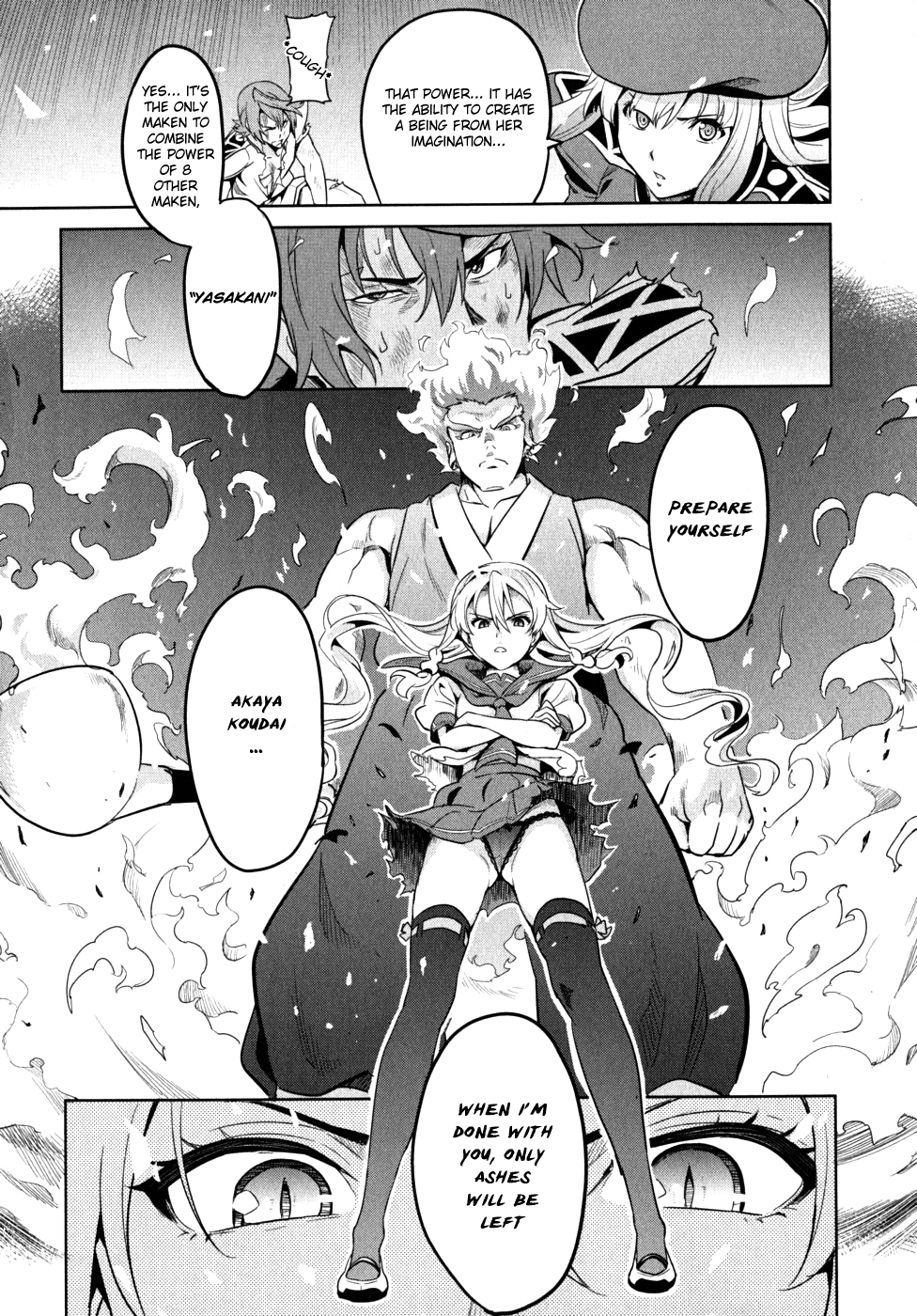 Maken-Ki! Chapter 23 page 36 - Chapter 23: Maken Yasakani