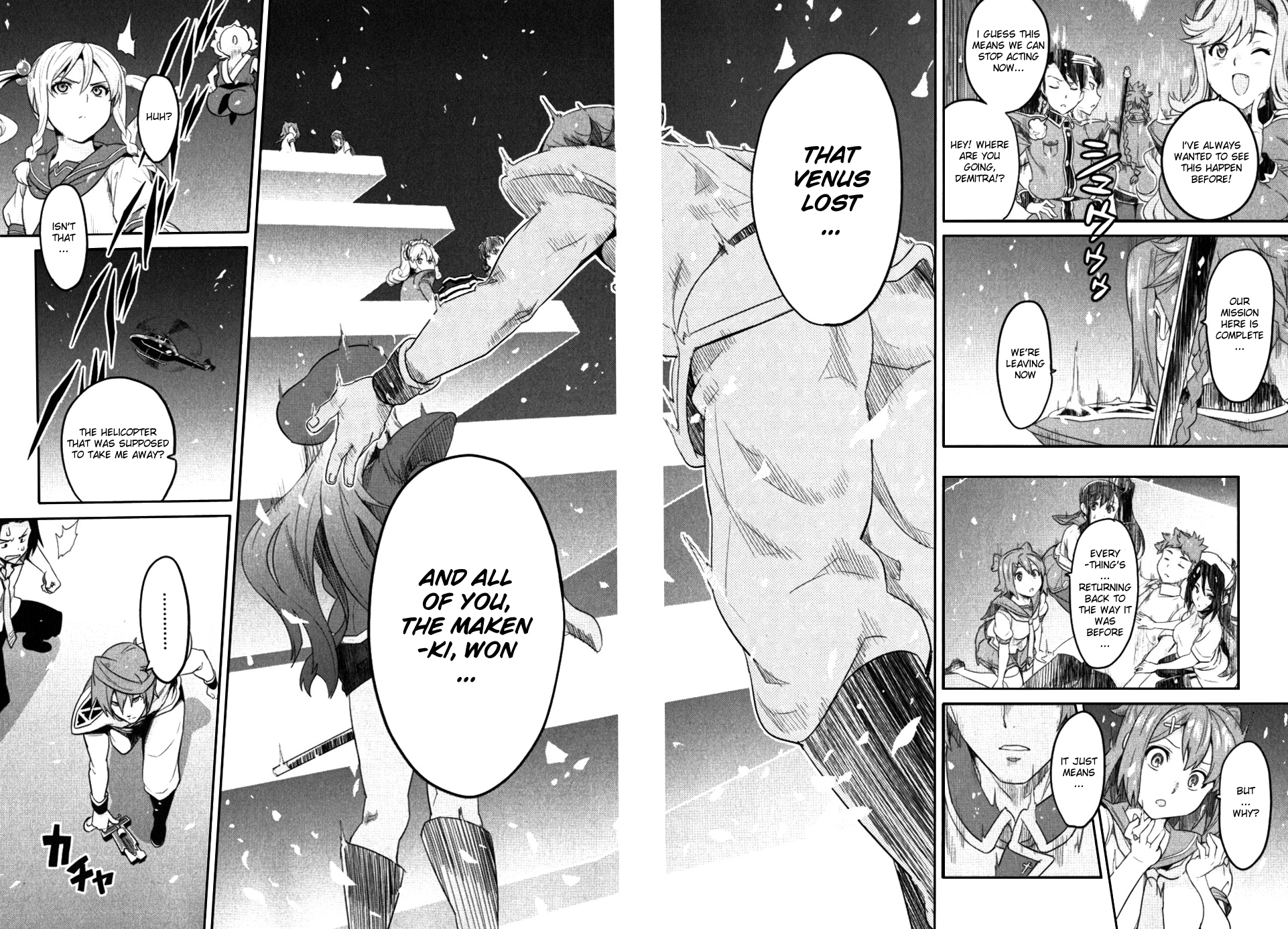 Maken-Ki! Chapter 24 page 22 - Chapter 24: The Battle Ends