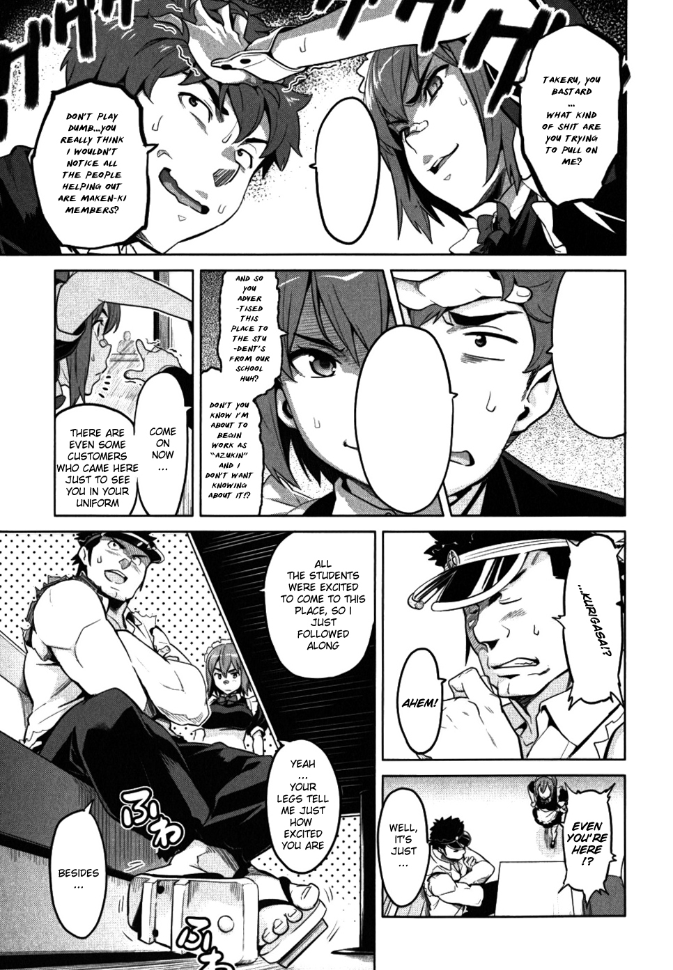 Maken-Ki! Chapter 26 page 10 - Chapter 26: Makaroon's Special Service Day - First Part
