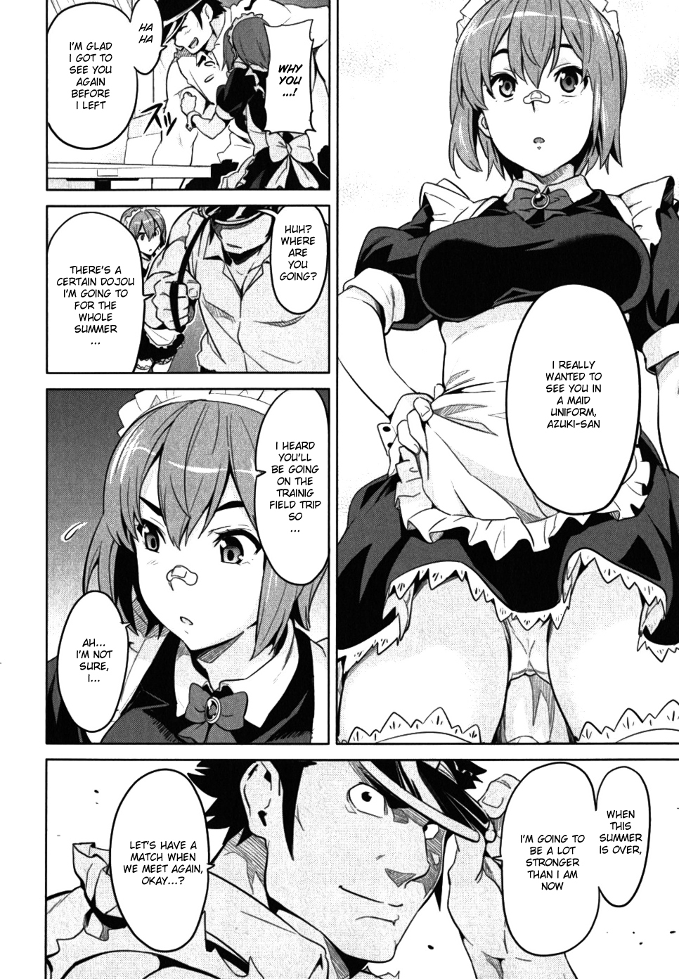 Maken-Ki! Chapter 26 page 11 - Chapter 26: Makaroon's Special Service Day - First Part