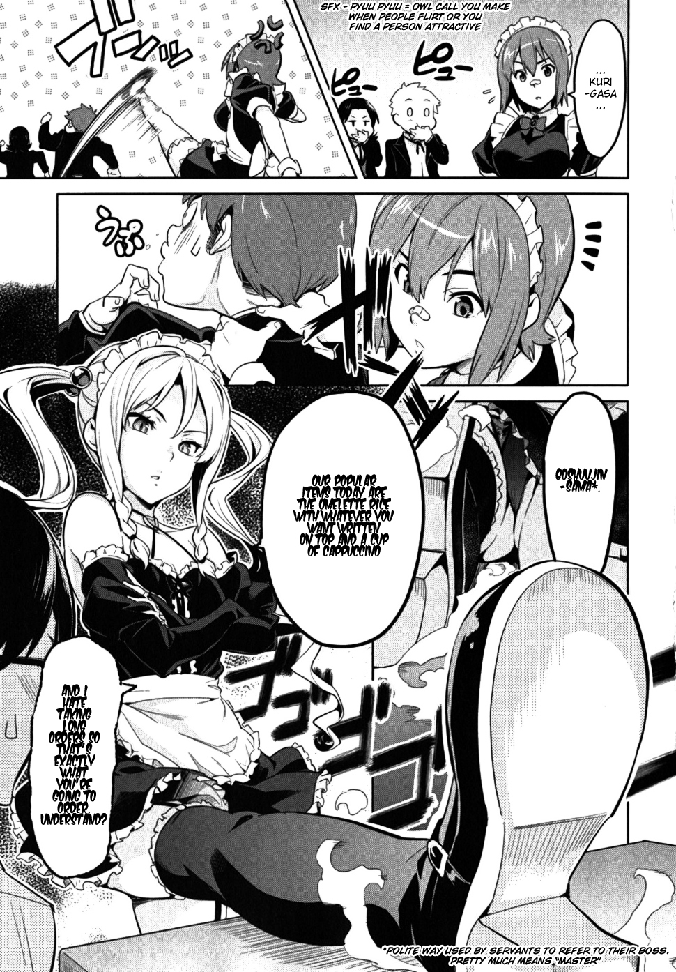 Maken-Ki! Chapter 26 page 12 - Chapter 26: Makaroon's Special Service Day - First Part