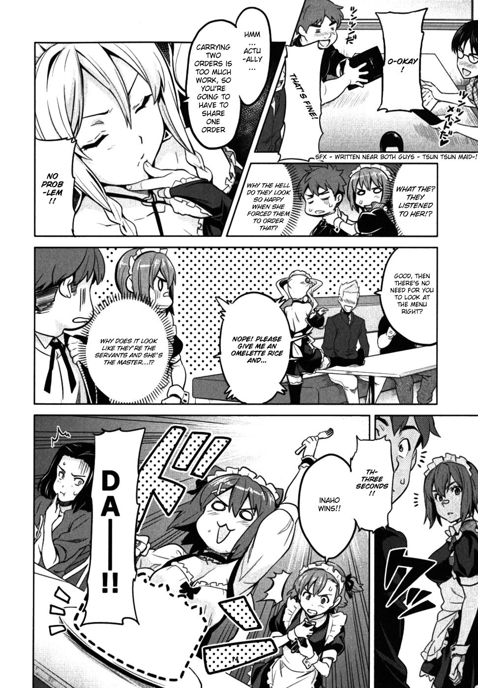 Maken-Ki! Chapter 26 page 13 - Chapter 26: Makaroon's Special Service Day - First Part