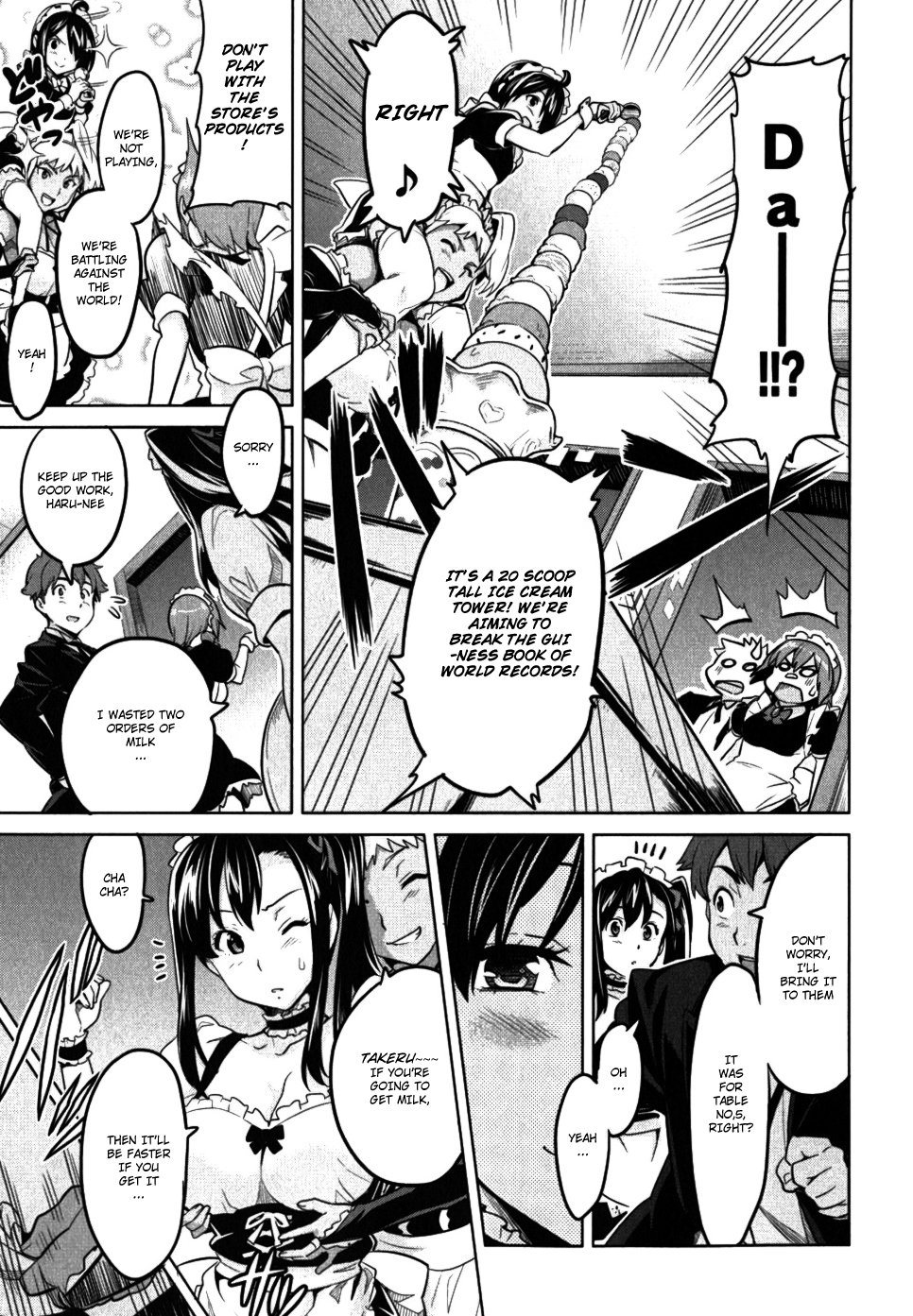 Maken-Ki! Chapter 26 page 16 - Chapter 26: Makaroon's Special Service Day - First Part