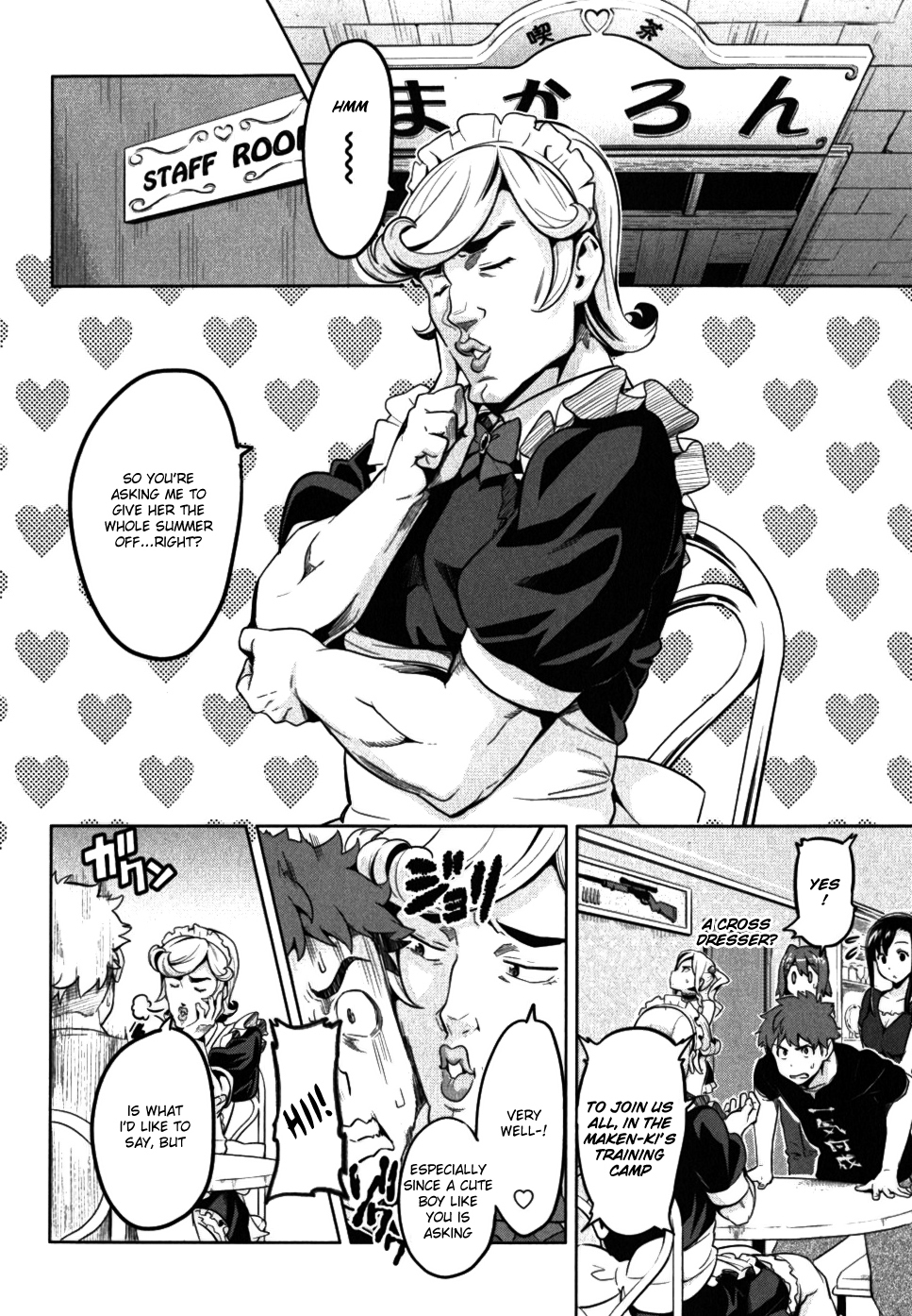 Maken-Ki! Chapter 26 page 6 - Chapter 26: Makaroon's Special Service Day - First Part