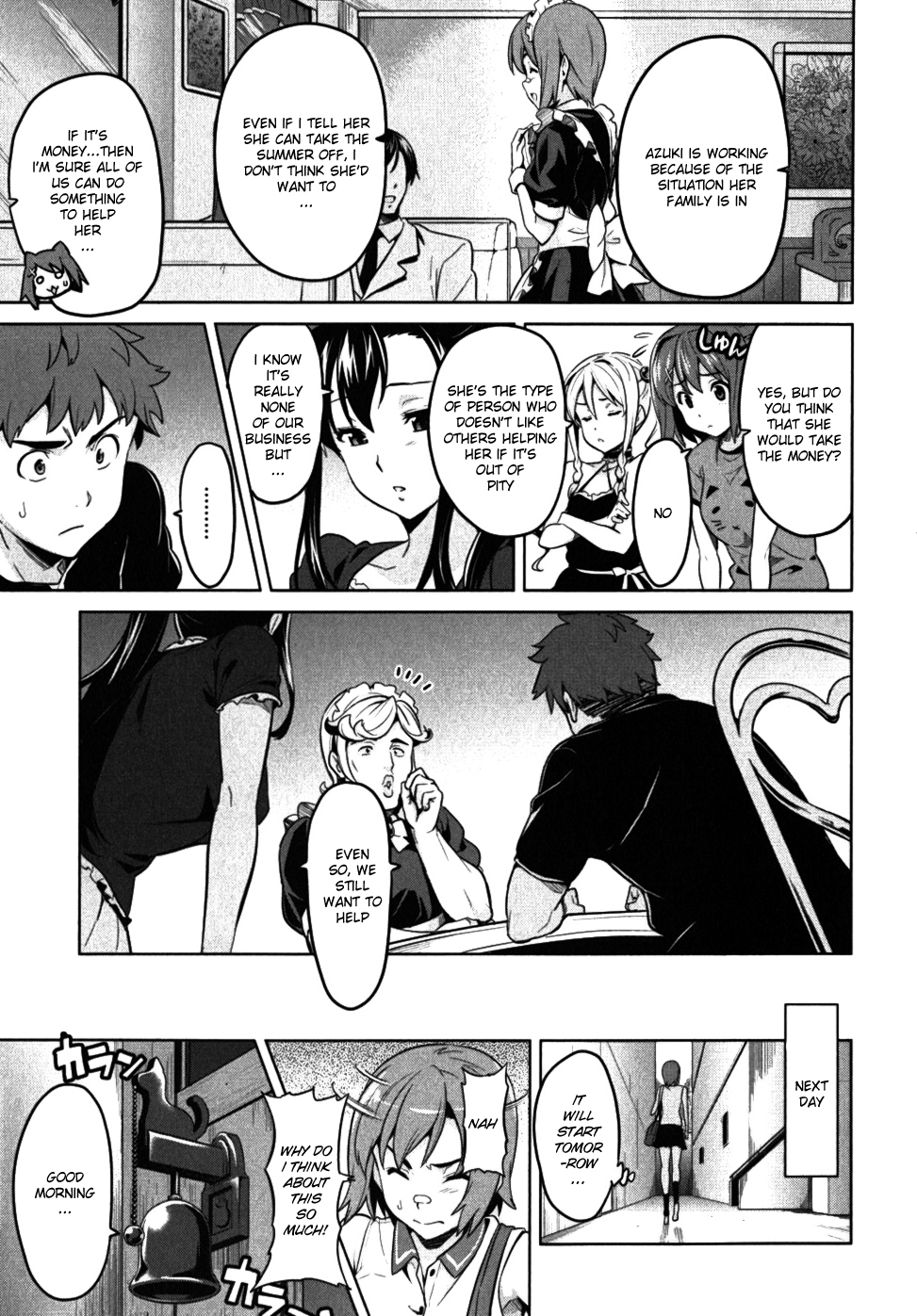 Maken-Ki! Chapter 26 page 7 - Chapter 26: Makaroon's Special Service Day - First Part